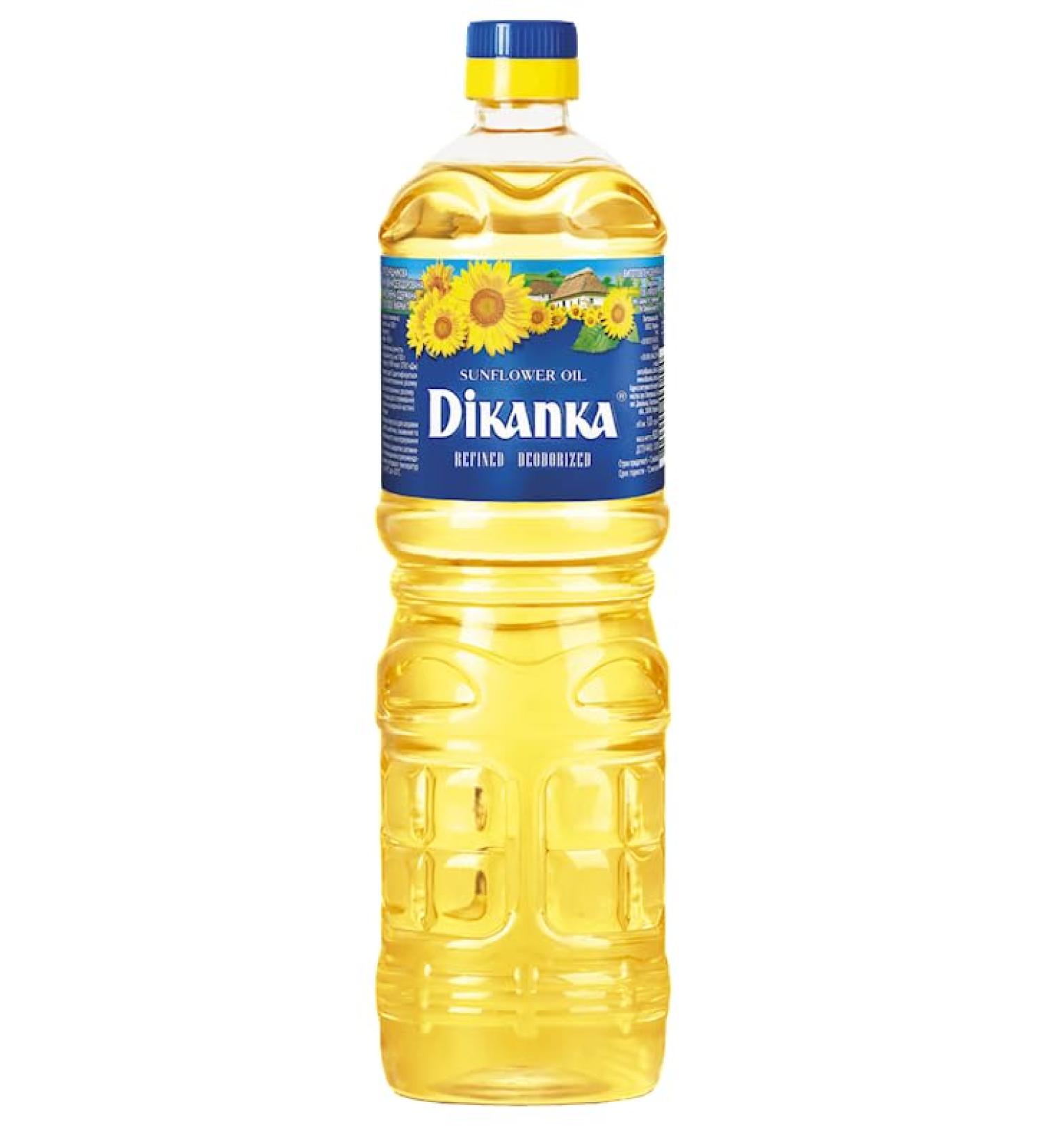 Sunflower Oil 1L Dikanka Refined | Pack Of 2