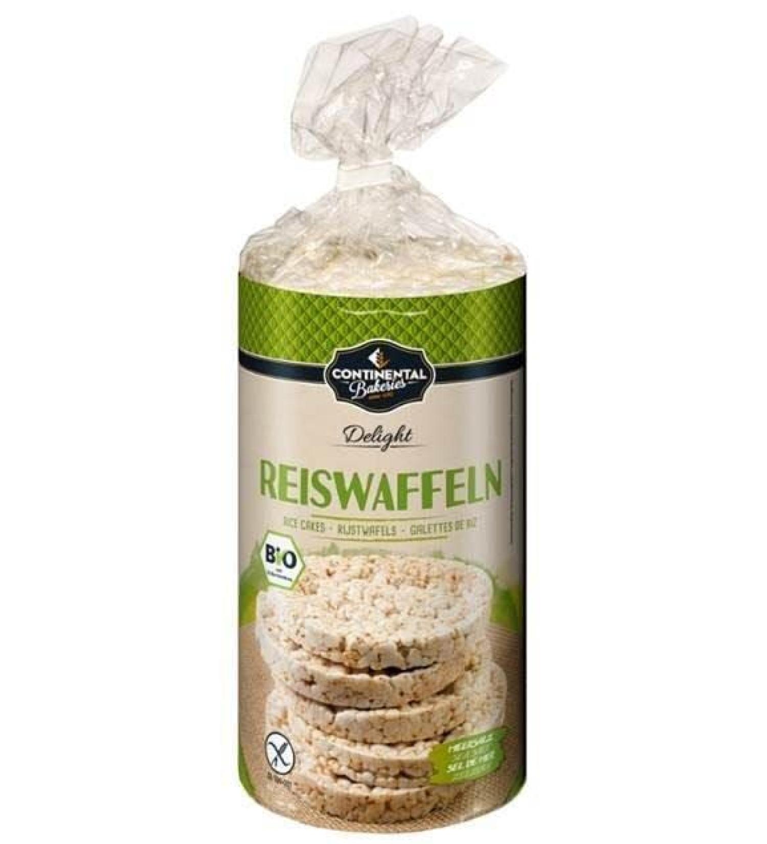Continental Bakeries Organic Salted Rice Cakes 200g