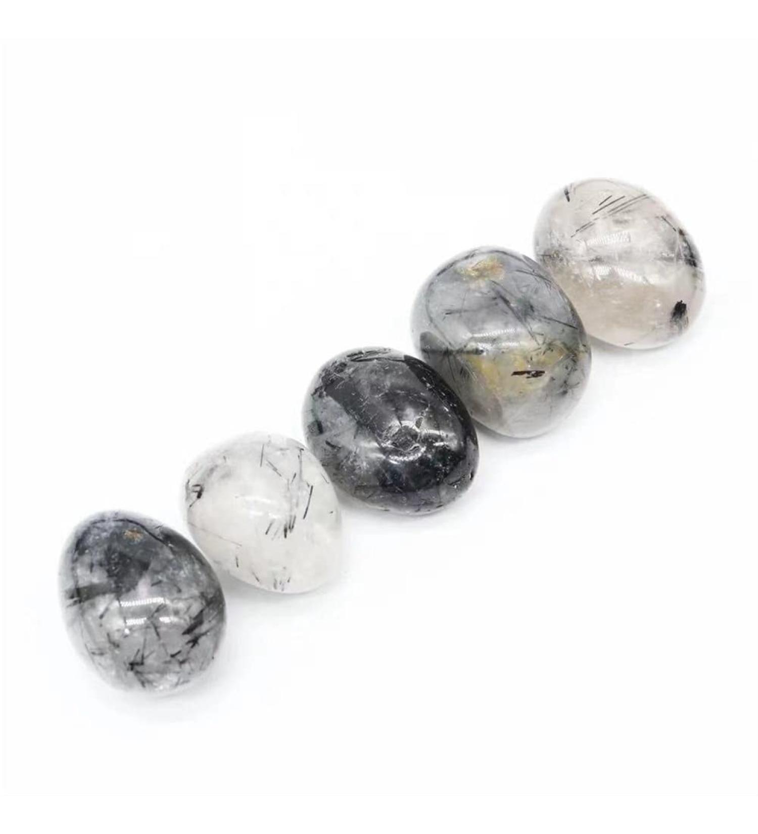 100g Natural Black Tourmaline Tumbles Crystal Stone 18mm-25mm for Decoration Gift NaturalCrystal PEIQIYIN Home Goods - Buy Online on GoSupps.com