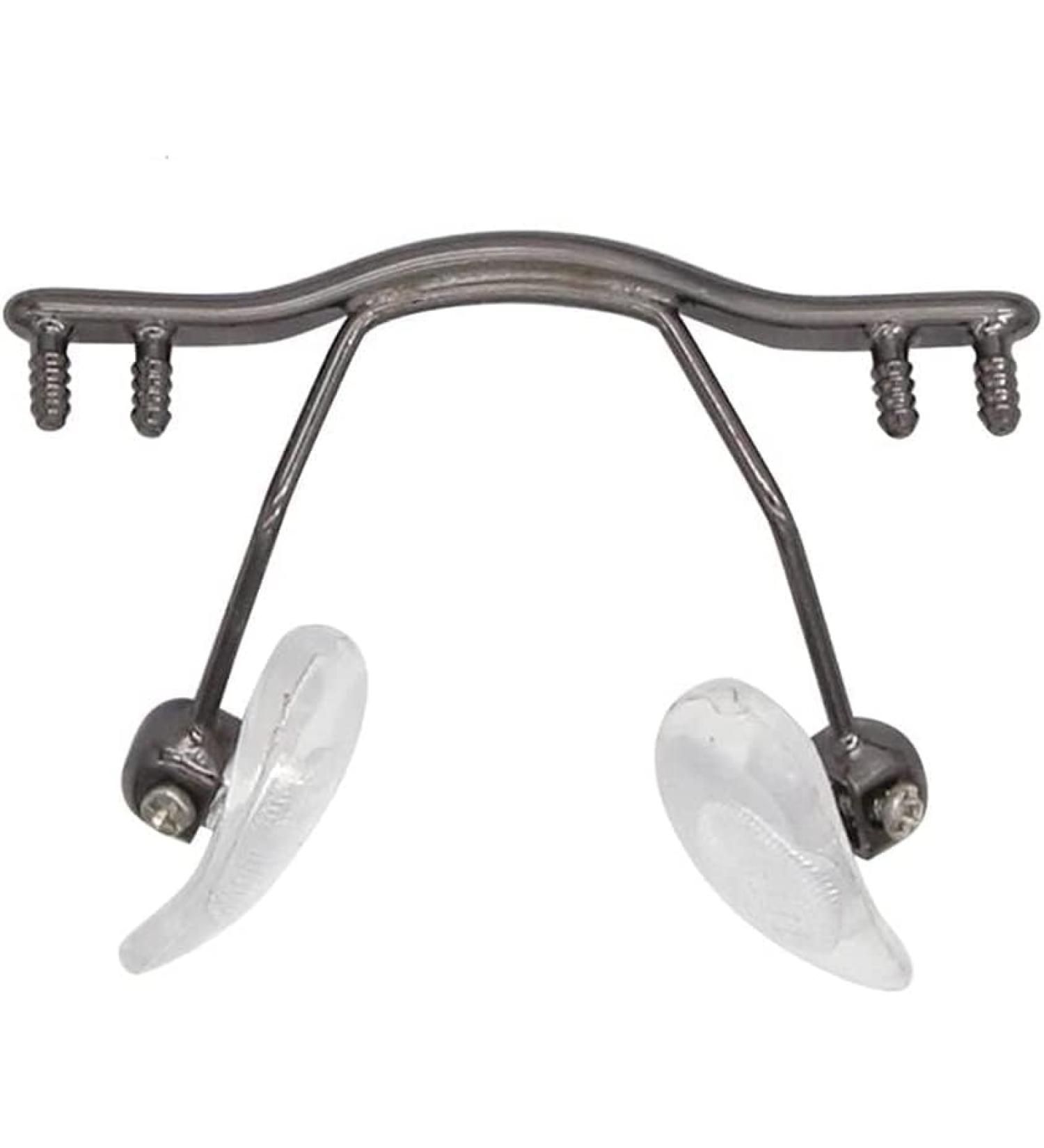 Glasses Nose Pads Spectacle Nosepiece bridge nose replacement frame Replacement Eyeglass Nose Pad Holder Nose Bridge Nose Bridge Replacement for Rimless Glasses Eyeglasses Repair Accessory for Adult - Buy Online on GoSupps.com