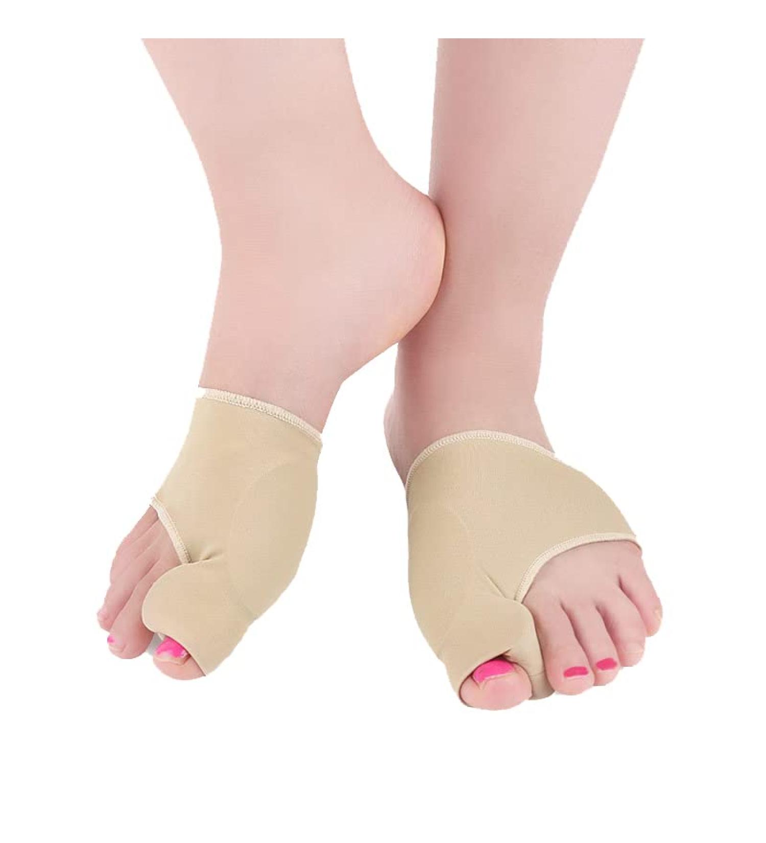 Bunion Corrector Orthopedic Splint for Pain Relief - Big Toe Separator Brace for Men & Women (L(Men 11-12/Women 10-13) Black) - Buy Online on GoSupps.com