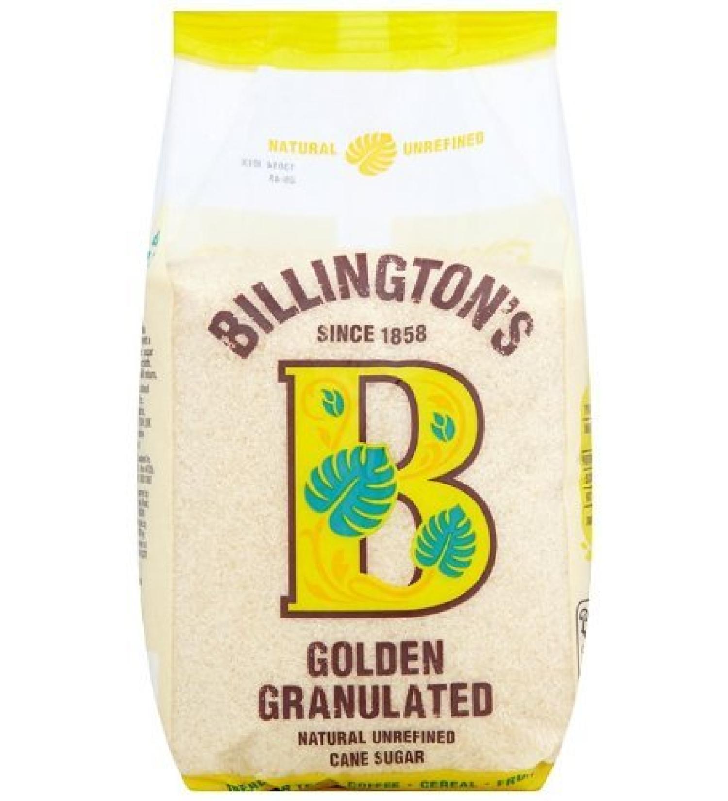 Billington's Golden Granulated Sugar 1KG
