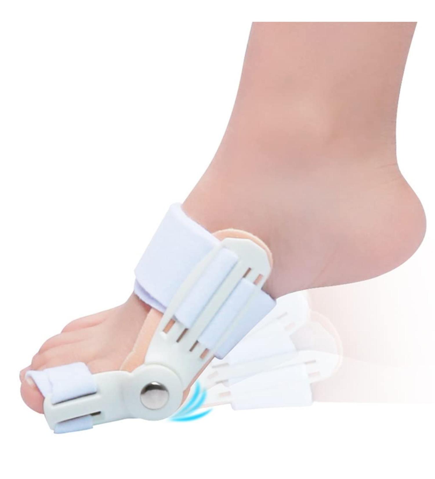 Hallux Valgus Corrector | Toe Separator for Foot Pain Relief | Orthopedic Pedicure | Buy 5 Pairs - Buy Online on GoSupps.com