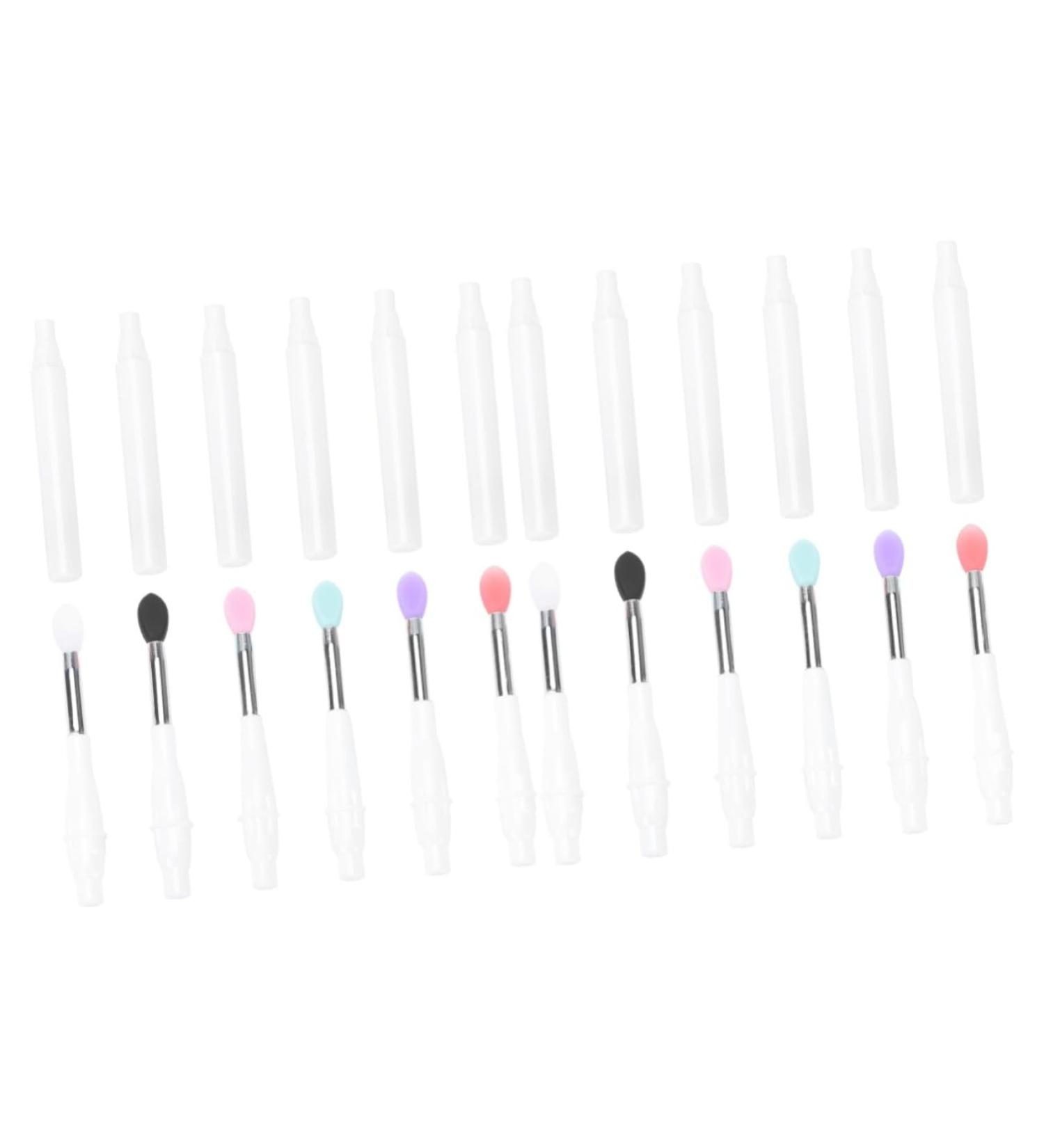 12 Pcs Silicone Lip Brushes Set - Lipstick & Lip Balm Applicators for Flawless Makeup - Ideal for Lips & Eyes - International Shipping Available - Buy Online on GoSupps.com
