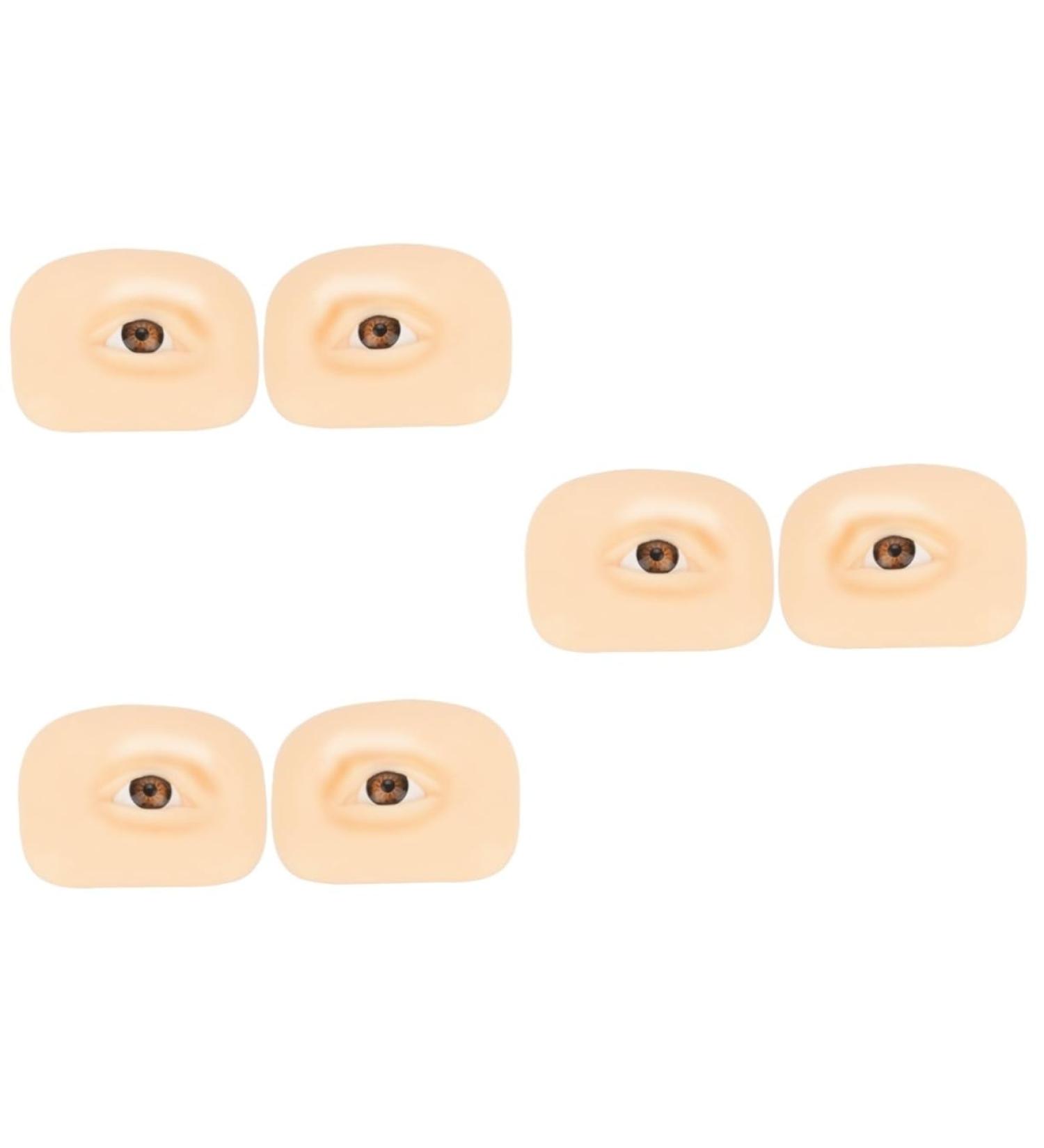 Didiseaon 3 Sets Makeup Practice Skin Eyeshadow Eye Makeup Board Blank Eye Shadow Skin Portable Exercise Board 6.9x5.2cmx3pcs Assorted Colorx3pcs - Buy Online on GoSupps.com