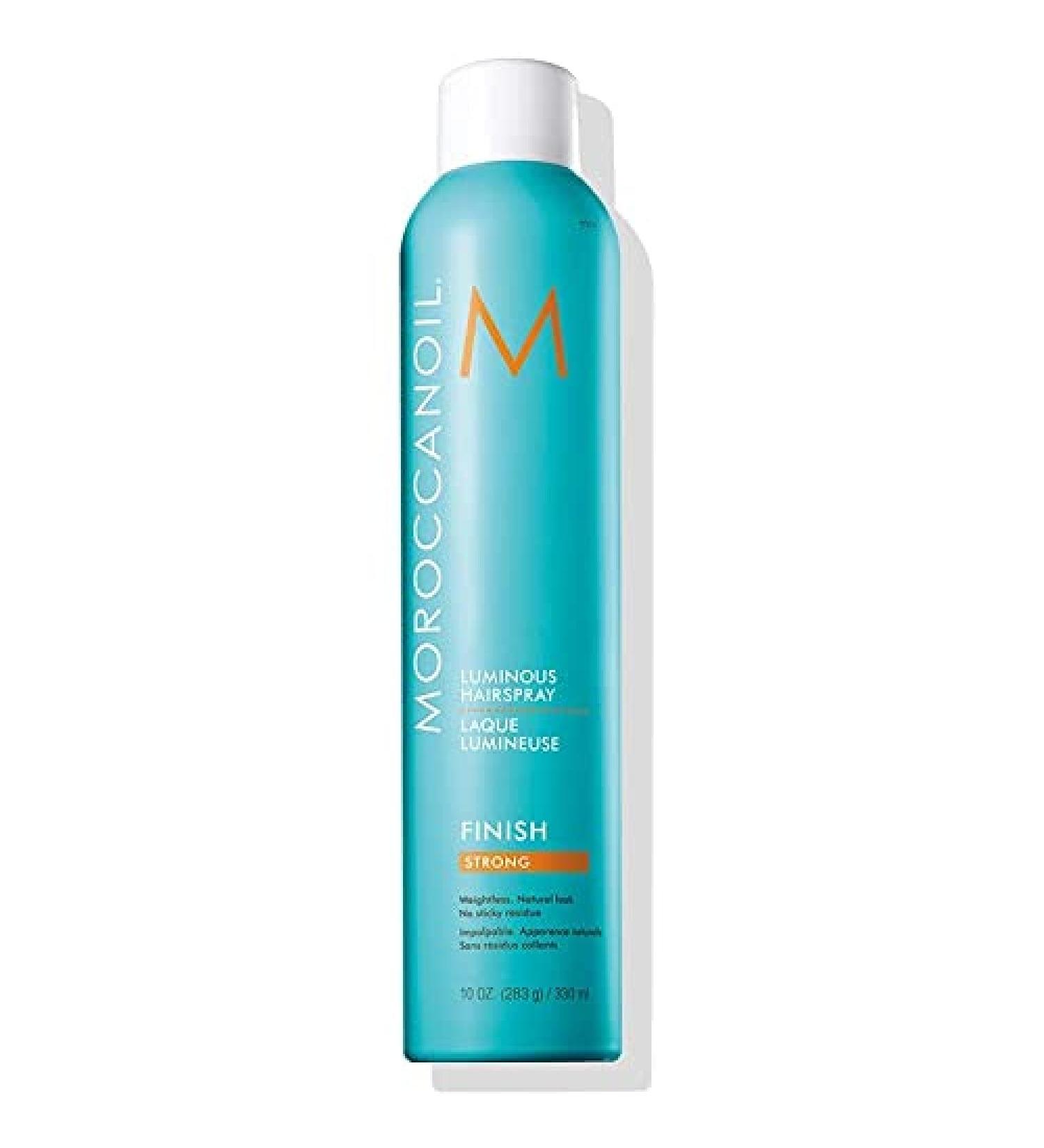 Moroccanoil Luminous Strong Hold Hairspray 10 Fl. Oz - Long-lasting Shine and Hold - Buy Online on GoSupps.com