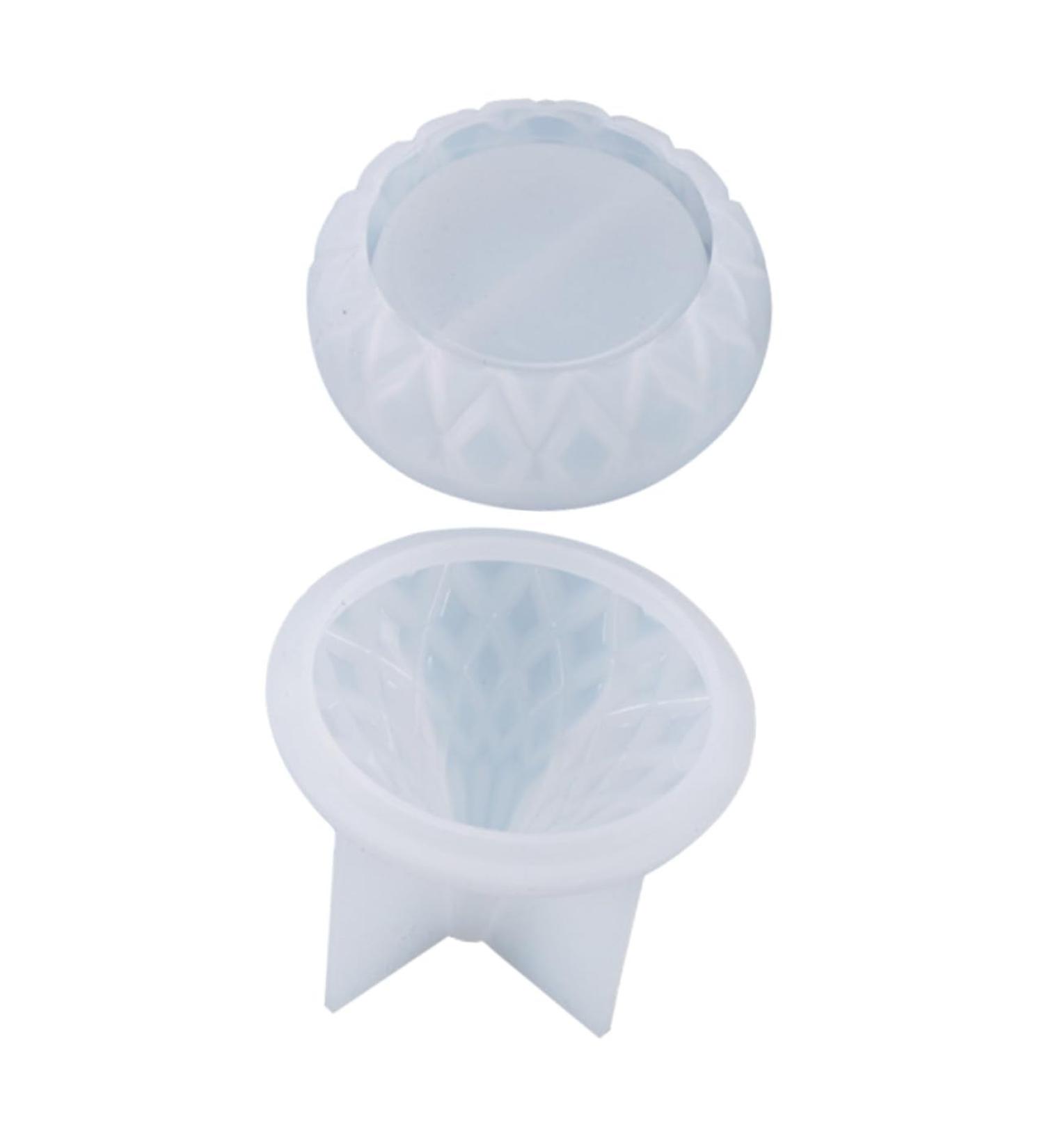STOBOK 2pcs Box Storage Box Mold Silicone Molds Diy Silicone Mold Epoxy Diy Supplies Water Drop Storage Jar - Buy Online on GoSupps.com