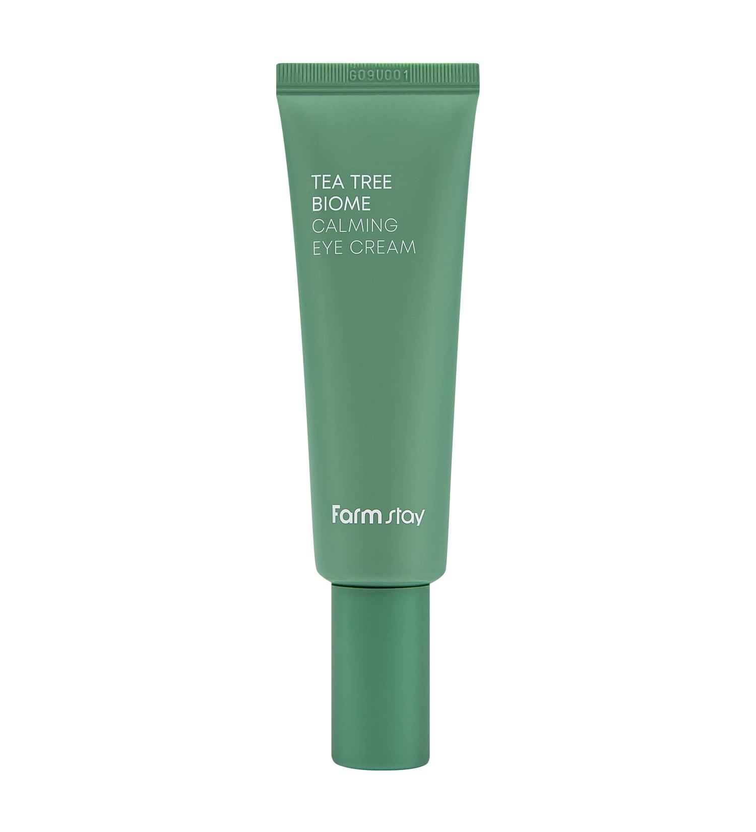 Farmstay Tea Tree Biome Calming Eye Cream 1.69 Fl. Oz - Korean Anti-Wrinkle Dark Circle Treatment - Buy Online on GoSupps.com