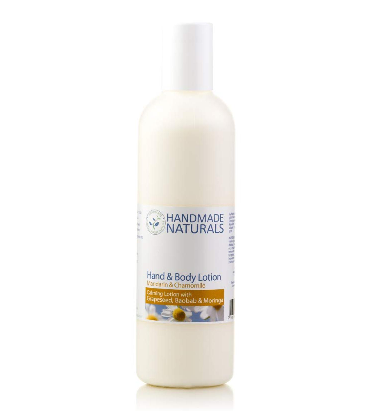 Handmade Naturals Lotion pour le corps sans mandarine et camomille 250 ml - Buy Online on GoSupps.com