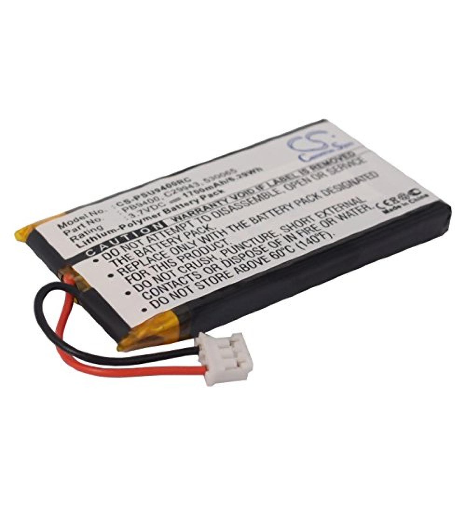 Replacement Battery for Pronto TSU9300 TSU-9300 TSU9400 TSU-9400 C29943 PB9400 1700mAh - International Shipping Available - Buy Online on GoSupps.com