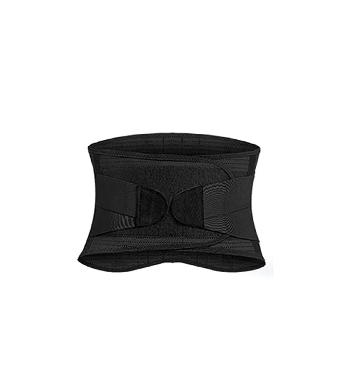 Breathable Lumbar Support/Back Brace For Lower Back Pain Relief Men Women Lumbar Spine Decompression Belt Sports Fitness Waist Trainer For Work Lifting Heavy Objects Alleviating Pain (Color : Gray S Black Support Belt L - Buy Online on GoSupps.com