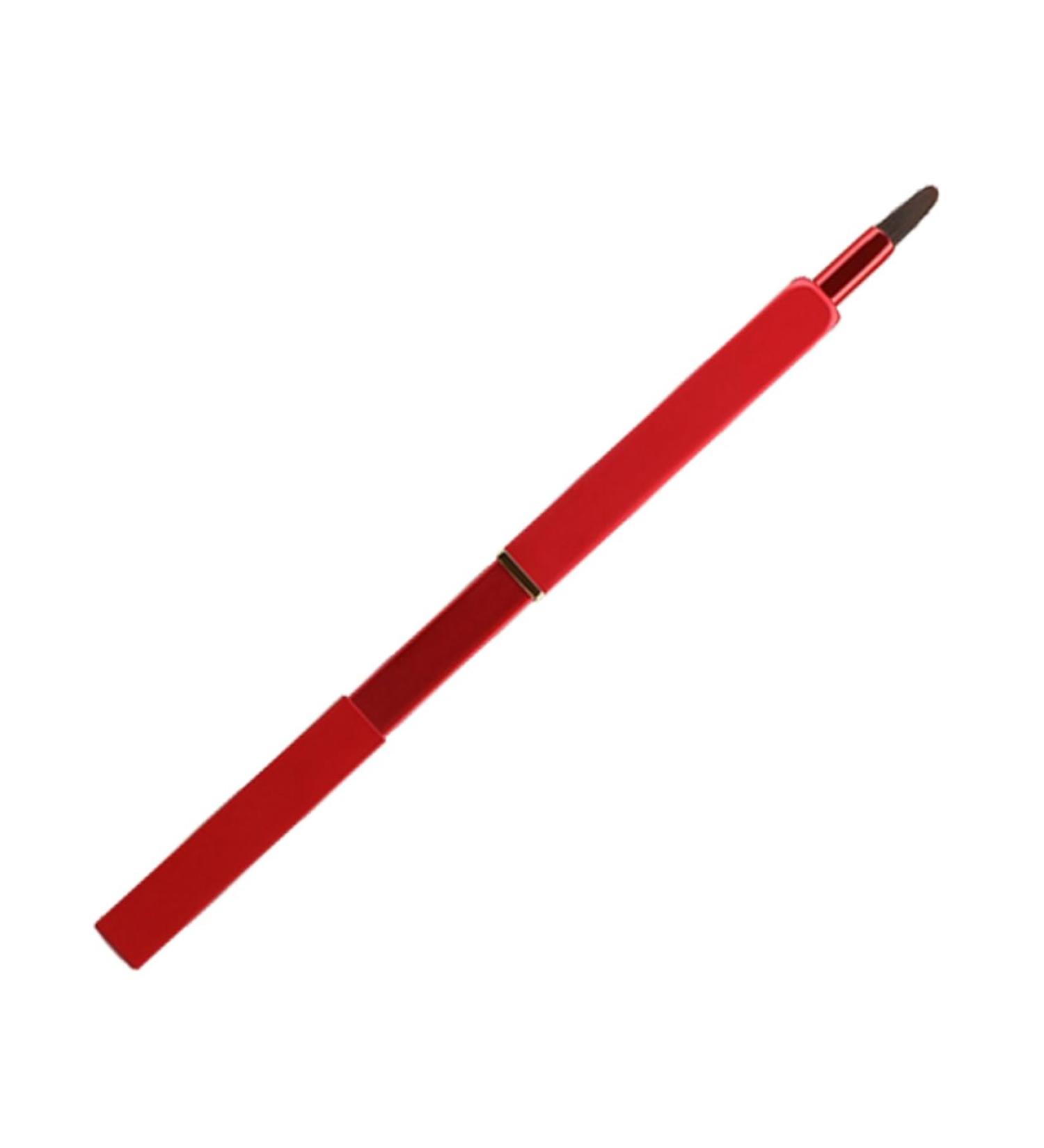 NOLITOY Retractable Lip Brush Applicator - Portable Makeup Brush for Lipstick Travel-Friendly in Earth Tones & Red - 9.3cm - Buy Online on GoSupps.com