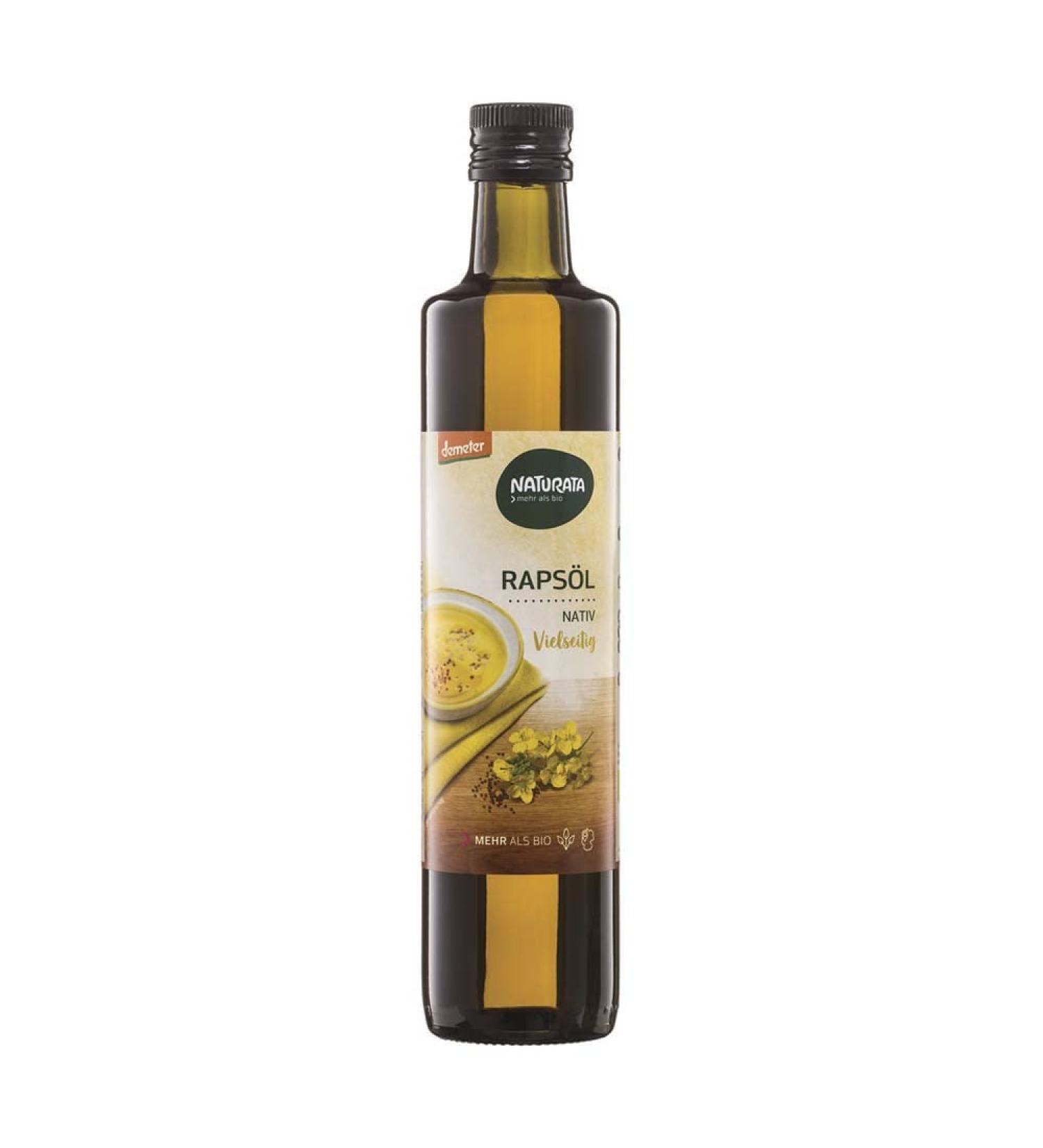 Naturata Demeter rapeseed oil native 500 ml