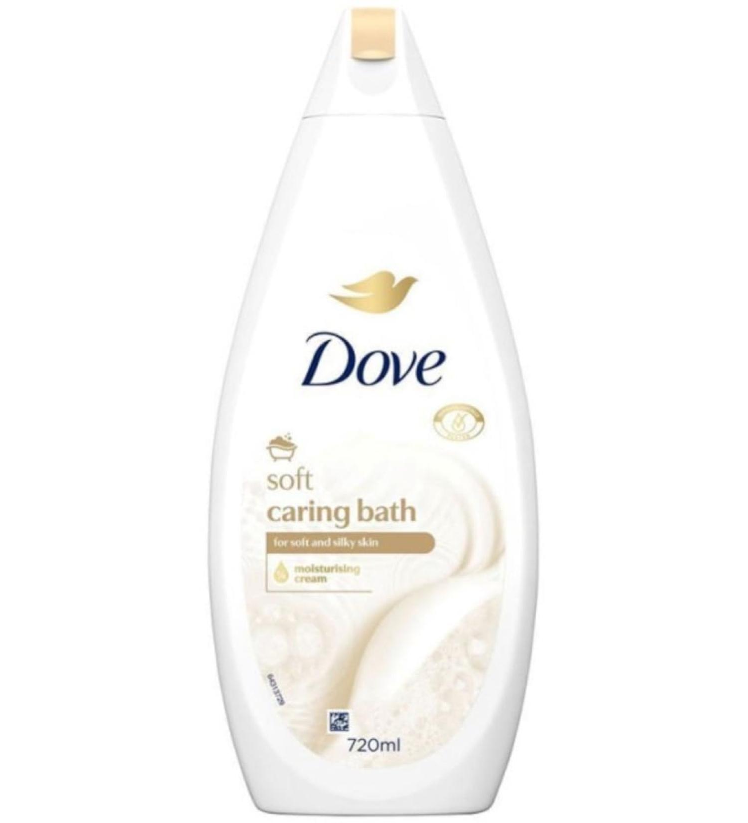 Dove Dove Caring Bath Pack of 12 Gentle Shower Gels 720ml
