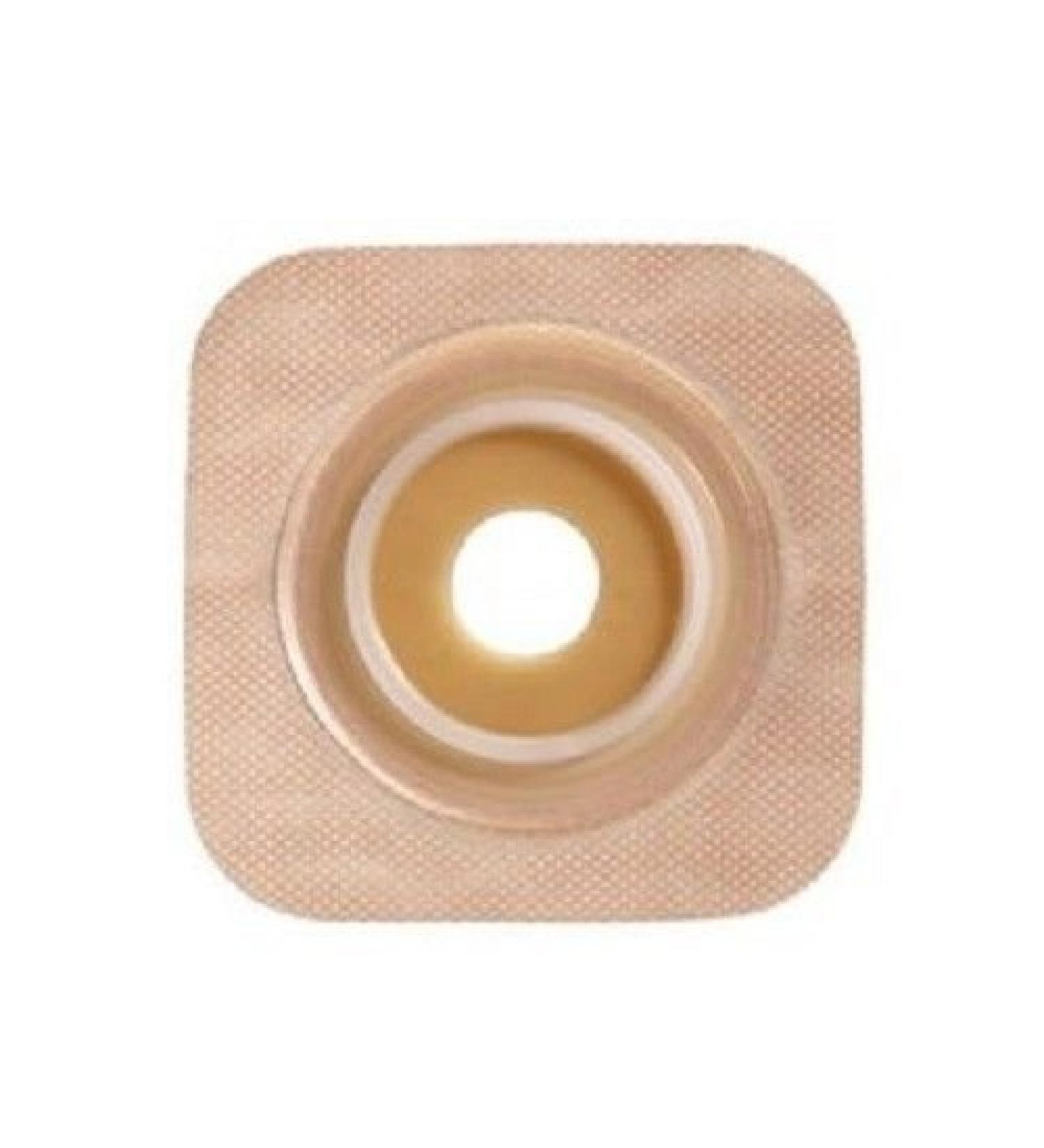 Convatec 125274 SUR-FIT Natura Two-Piece Pre-Cut Stomahesive Flexible Skin Barrier with Tape Collar Tan 45mm (1 3/4") Flange 35mm (1 3/8") Stoma Opening 10/BX by Convatec