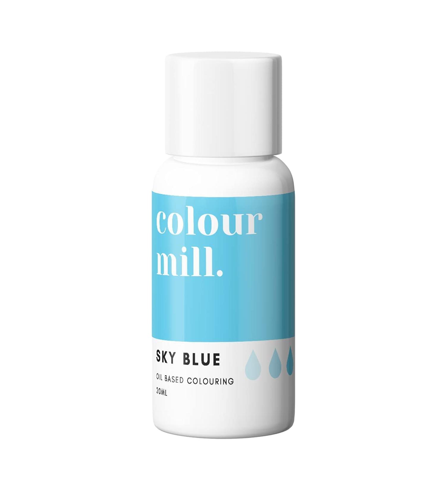 Colour Mill Edible Food Paint Sky Blue - 20ml | Baking, Icing, Fondant Dye - Buy Online on GoSupps.com