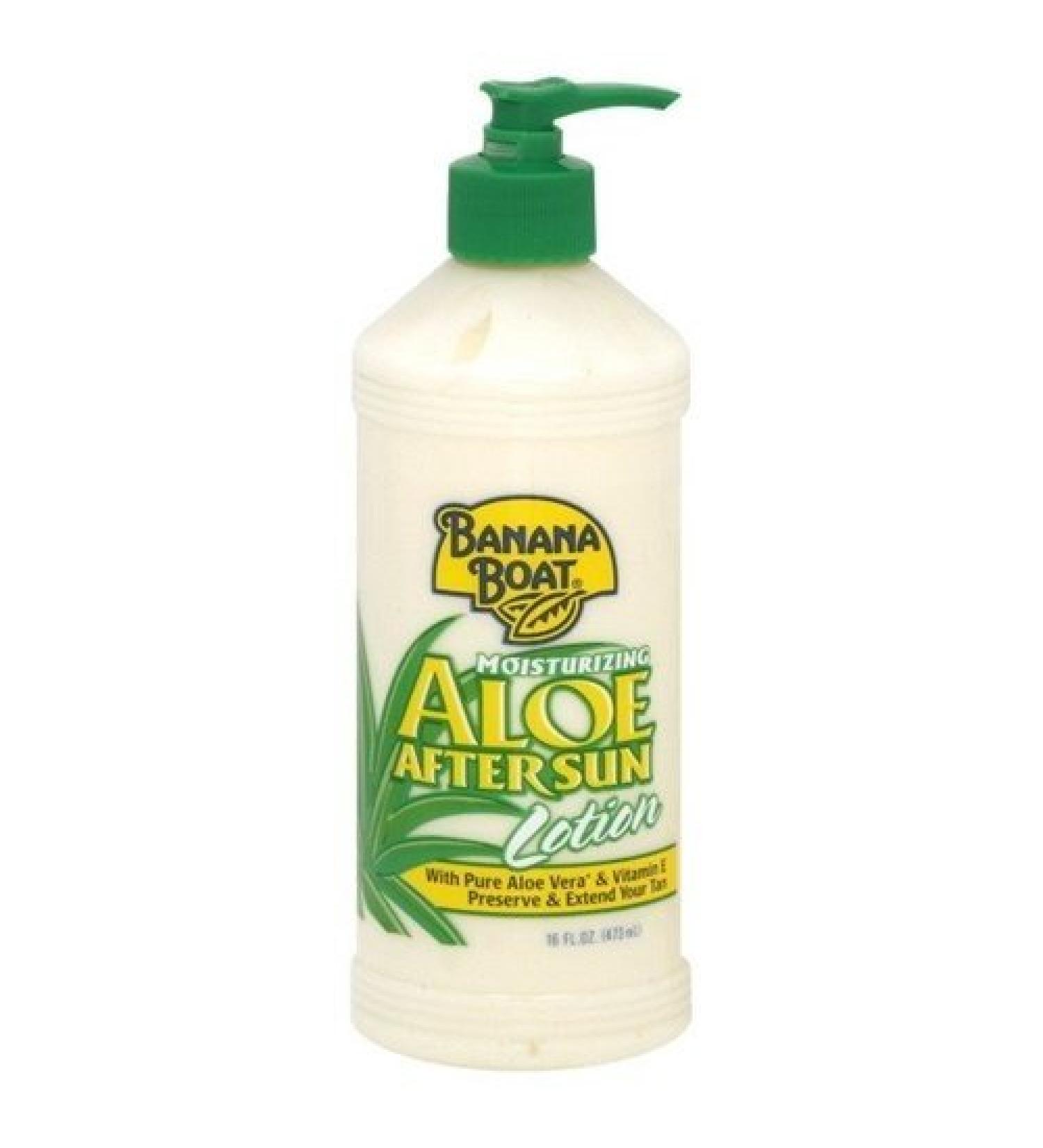 Banana Boat Moisturizing Aloe After Sun Lotion 16 fl oz (473 ml)