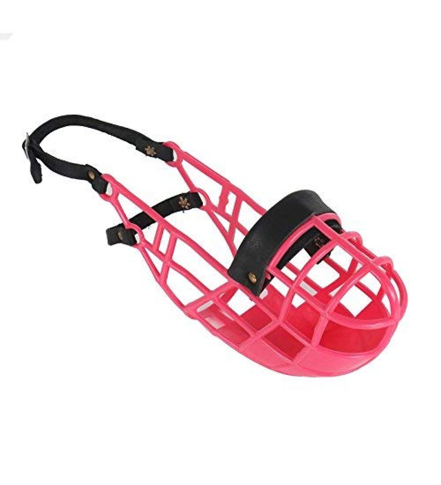 Buy Don Pare Muzzle Model 101 in Pink - Ideal for Freewheel Kennel Dog Race & Car Safety - Amathings - Buy Online on GoSupps.com