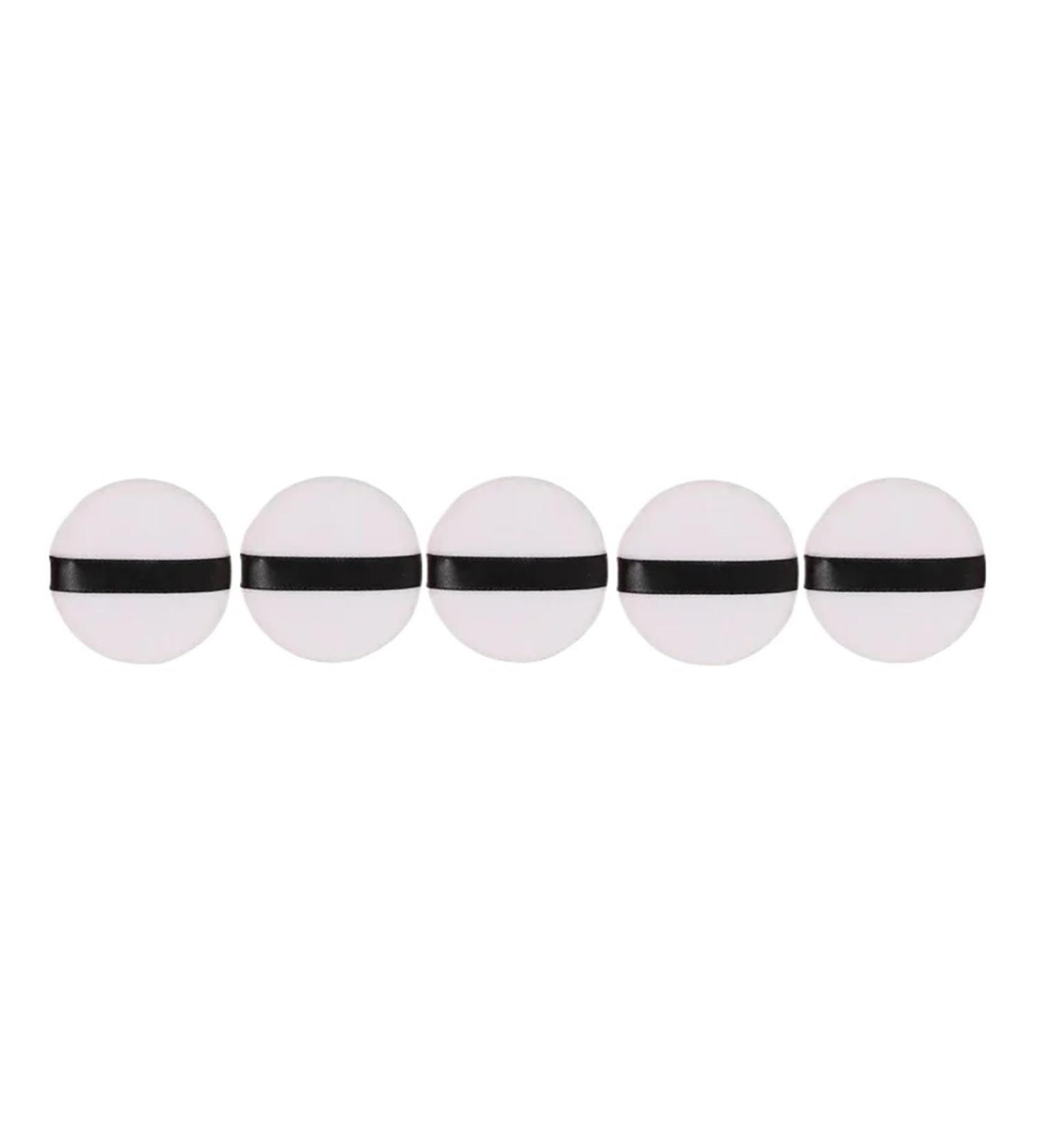1-12Pcs Triangle Velvet Powder Puff Flours Mini Face Makeup Sponge Cosmetics Soft Cotton Face Powder Puff Lightweight Washable (Color : 5Pcs-White-01) - Buy Online on GoSupps.com