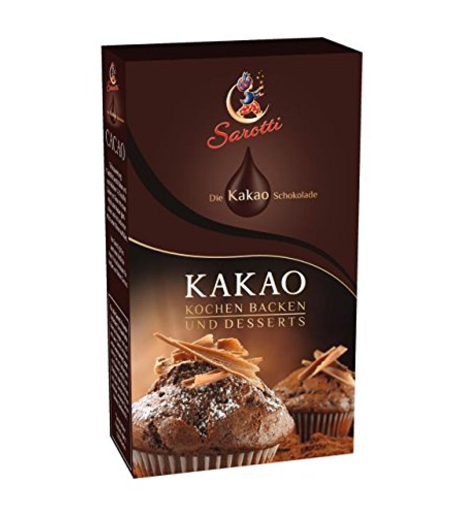  Sarotti Sarotti Cocoa cocoa powder for cooking and baking 125g - Buy Online on GoSupps.com