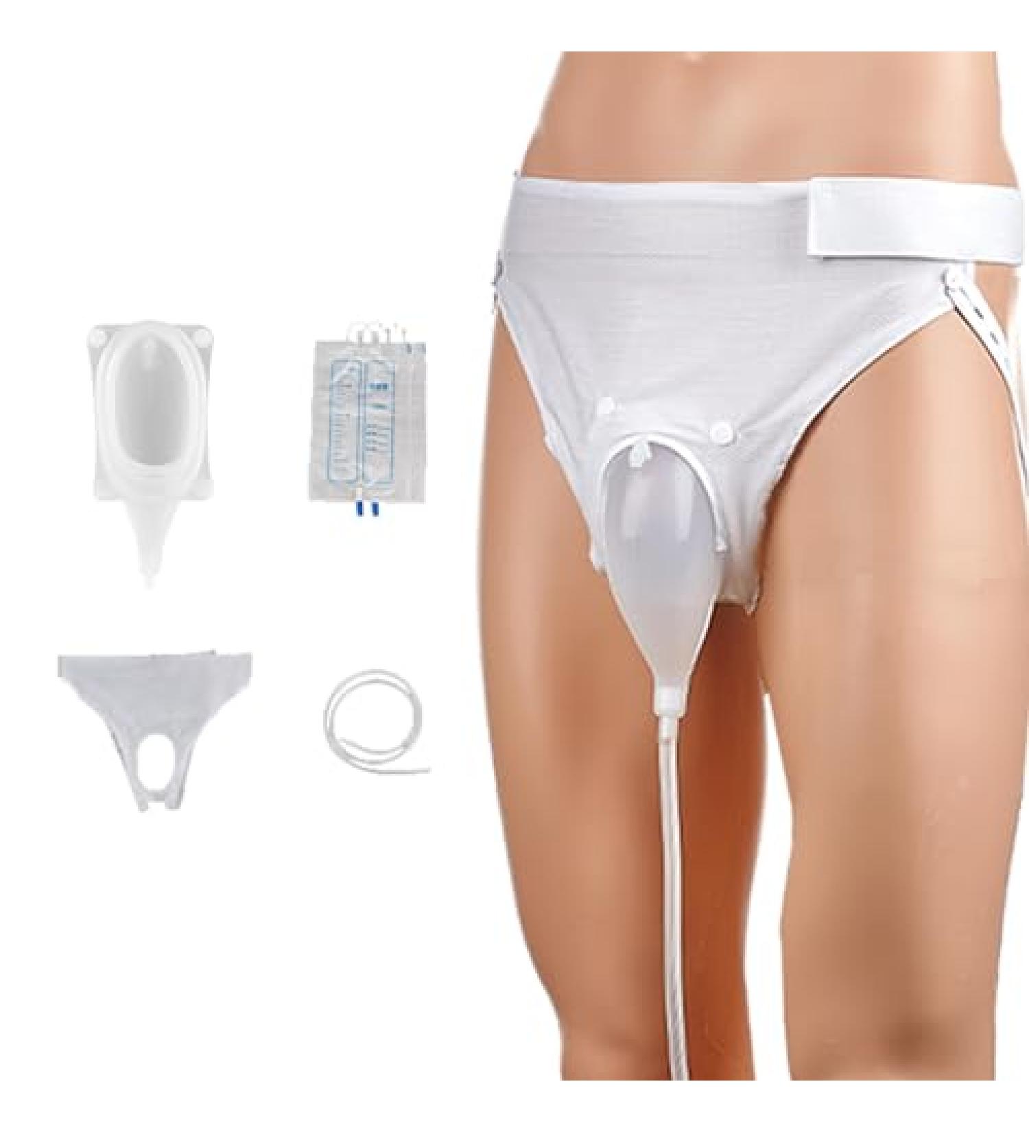 Portable Women's Urinal - Wearable Silicone Design with Urine Collection Bags | Skin-Friendly Odorless & Comfortable - Buy Online on GoSupps.com