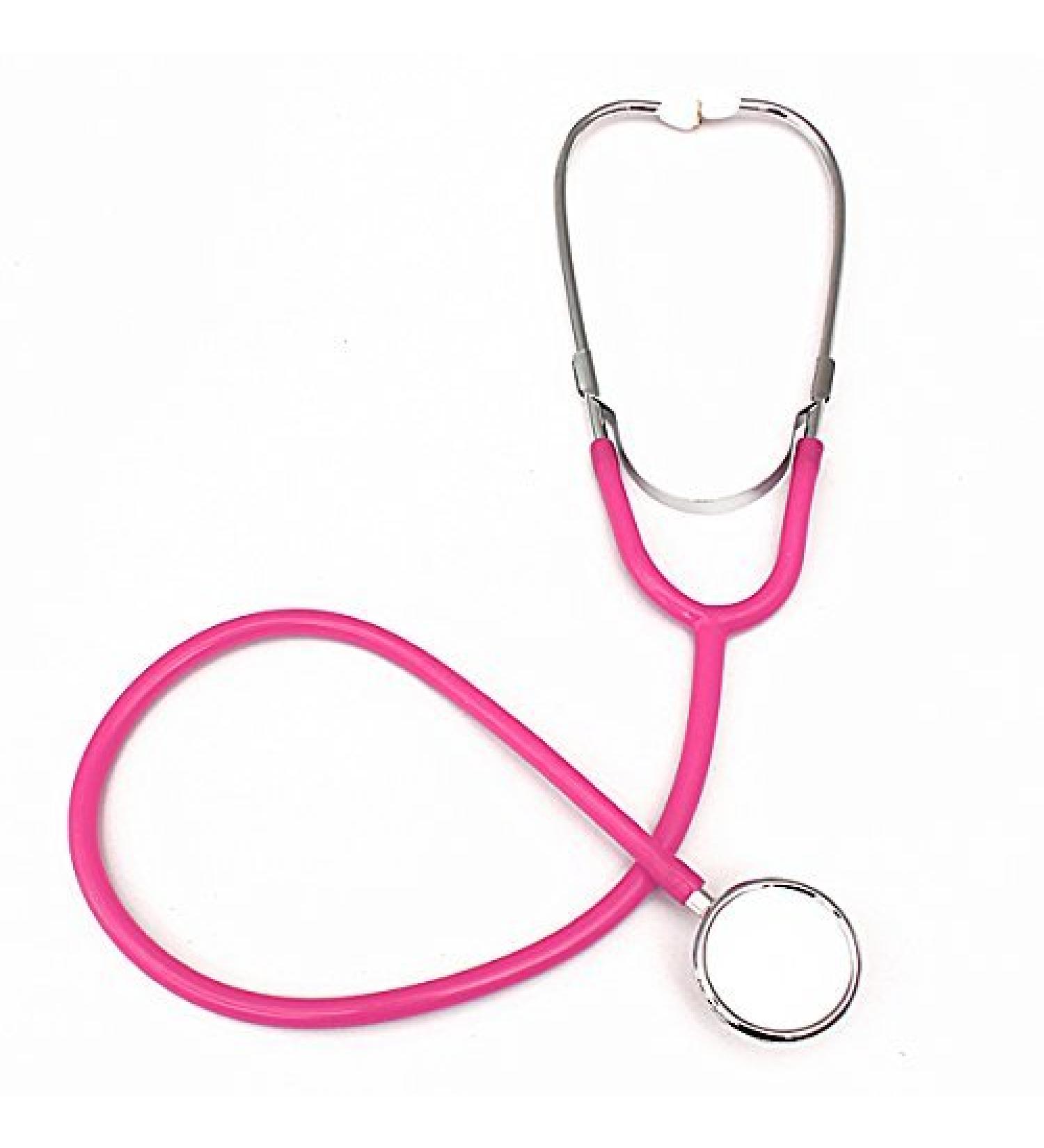 Pro Dual Head EMT Stethoscope - Ideal for Doctors, Nurses, Vets, Medical Students - Pink - Buy Online on GoSupps.com