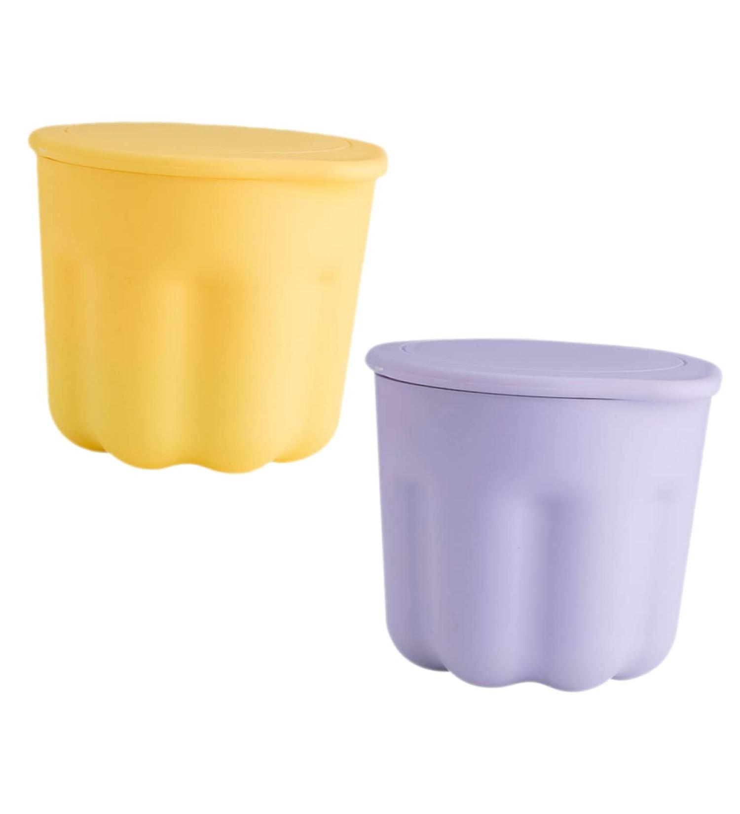 Angoily 2 Sets Pp Washing Bowl Brush Cleaner Makeup Brush Mat Make Brush Cleaning Bowl Beauty Kit Makeup Cleaning Mat Cleaning Tools Makeup Tools Scrubber Silica Gel Portable - Buy Online on GoSupps.com