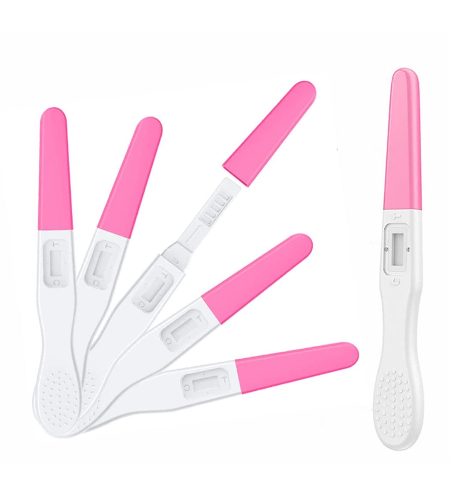 Komunj 6-Pack Early Pregnancy Test Sticks - Over 99% Accurate HCG Test (25 MIU/ml) - Fast & Reliable Results - Buy Online on GoSupps.com