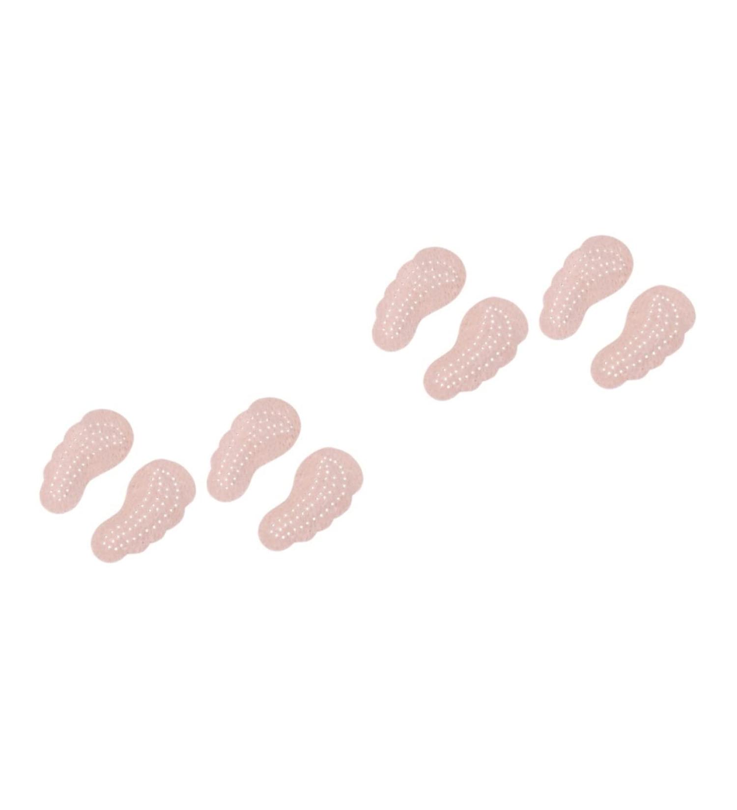 FOMIYES 4 Pairs Forefoot Pad Insoles - Orthotic Shoe Inserts for Heels Anti-Slip Breathable Leather Half Inner Sole Comfort for Women - Buy Online on GoSupps.com