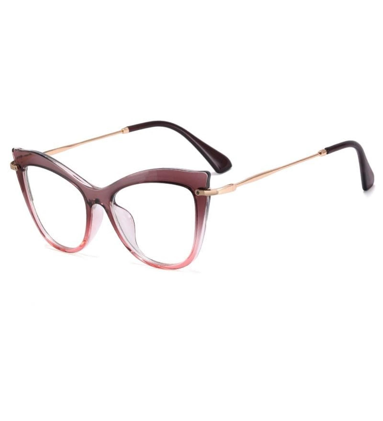 Large Cat-Eye Blue Light Blocking Readers +150 - Pink Fatigue Relief Eyeglasses International Shipping - Buy Online on GoSupps.com