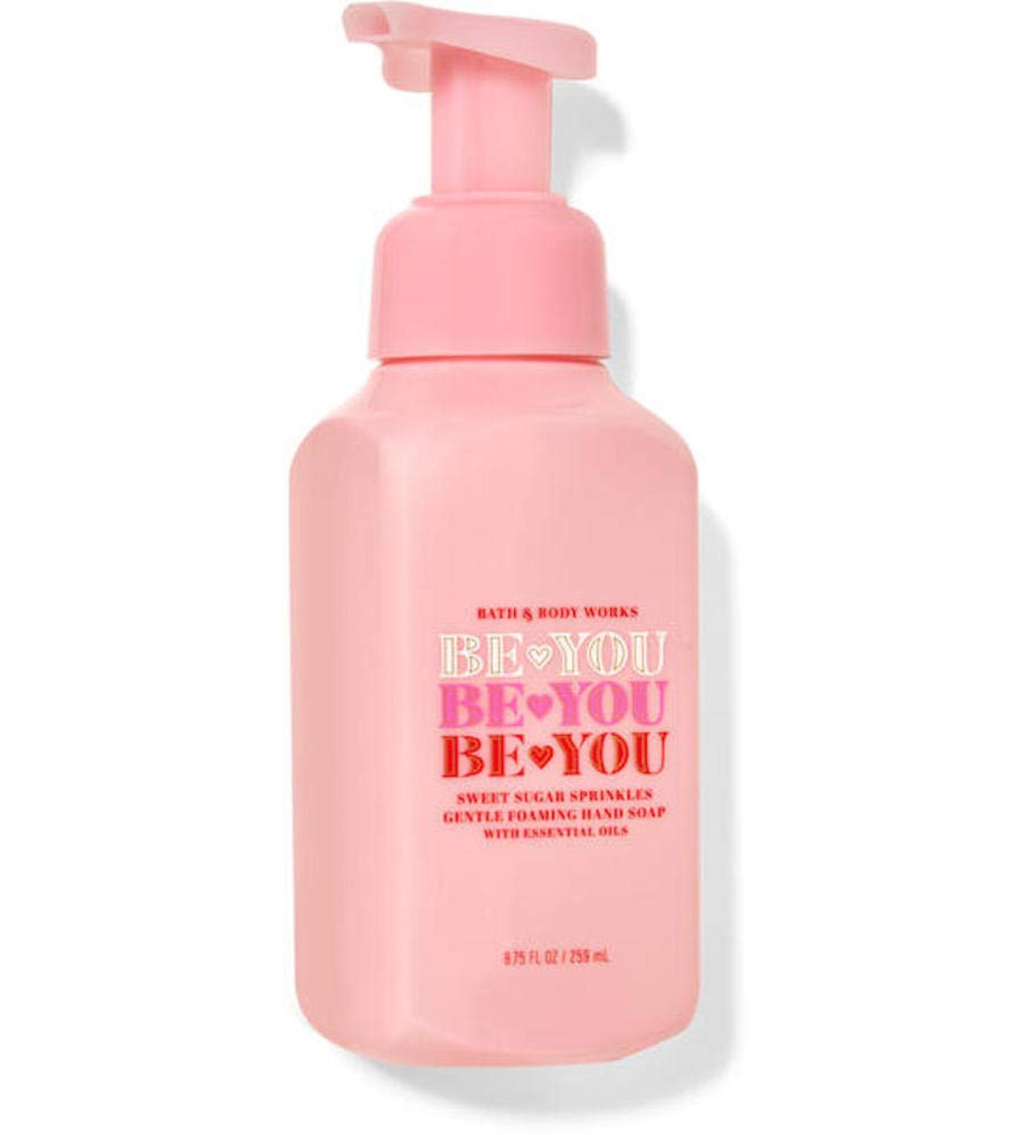 White Barn Candle Company Bath and Body Works Gentle Foaming Hand Soap w/Essential Oils- 8.75 fl oz - Winter 2020 - Many Scents! (Be YOU Sweet Sugar Sprinkles)