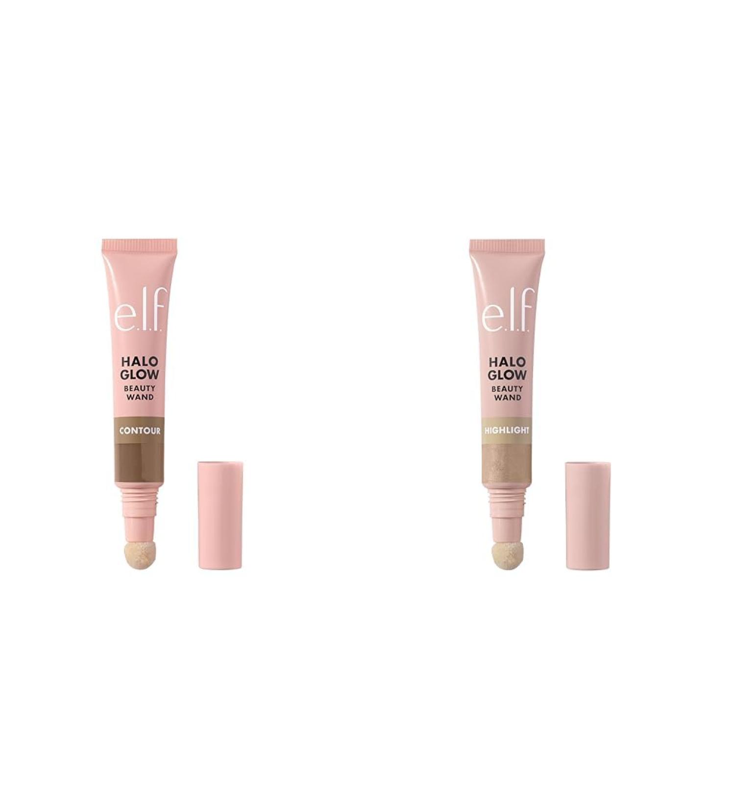 e.l.f. Halo Glow Contour + Highlight Beauty Wands | Liquid Sculpting & Highlighting Bundle - Buy Online on GoSupps.com