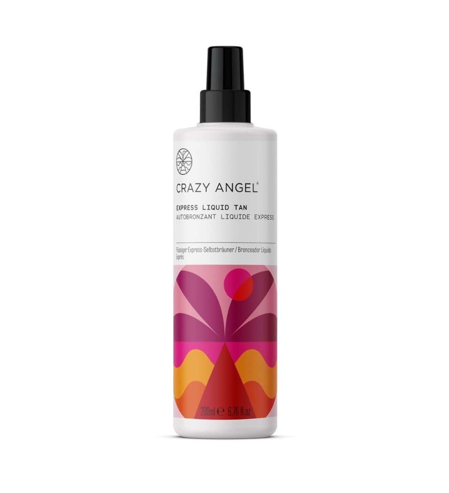 Crazy Angel Express Self-Tan Liquid 200ml - Buy Online on GoSupps.com