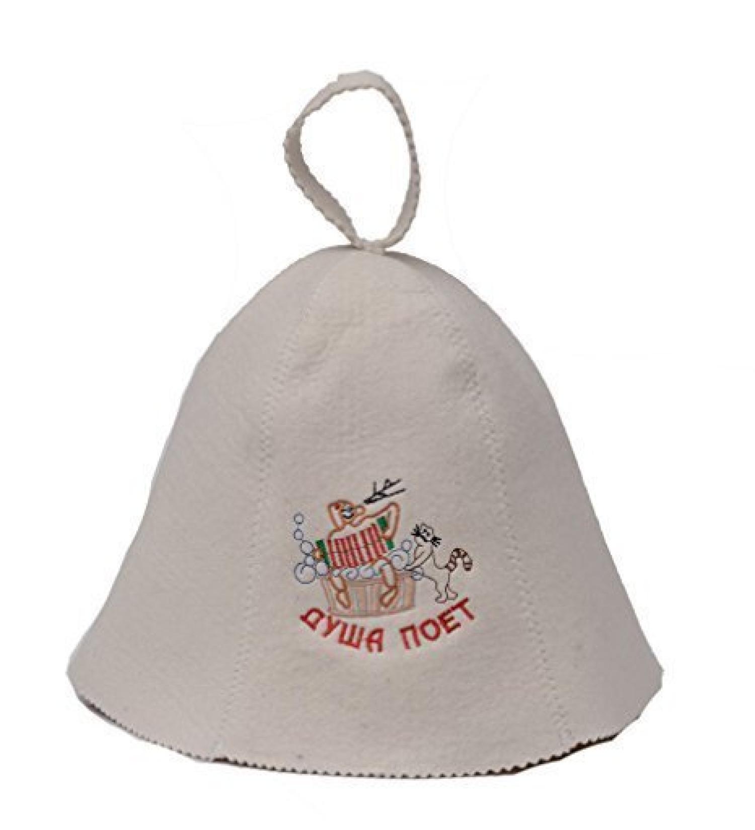 GMMH Saunahut - Russian Design Wool Felt Sauna Cap for Men & Women | 60 Pieces Pack - Buy Online on GoSupps.com
