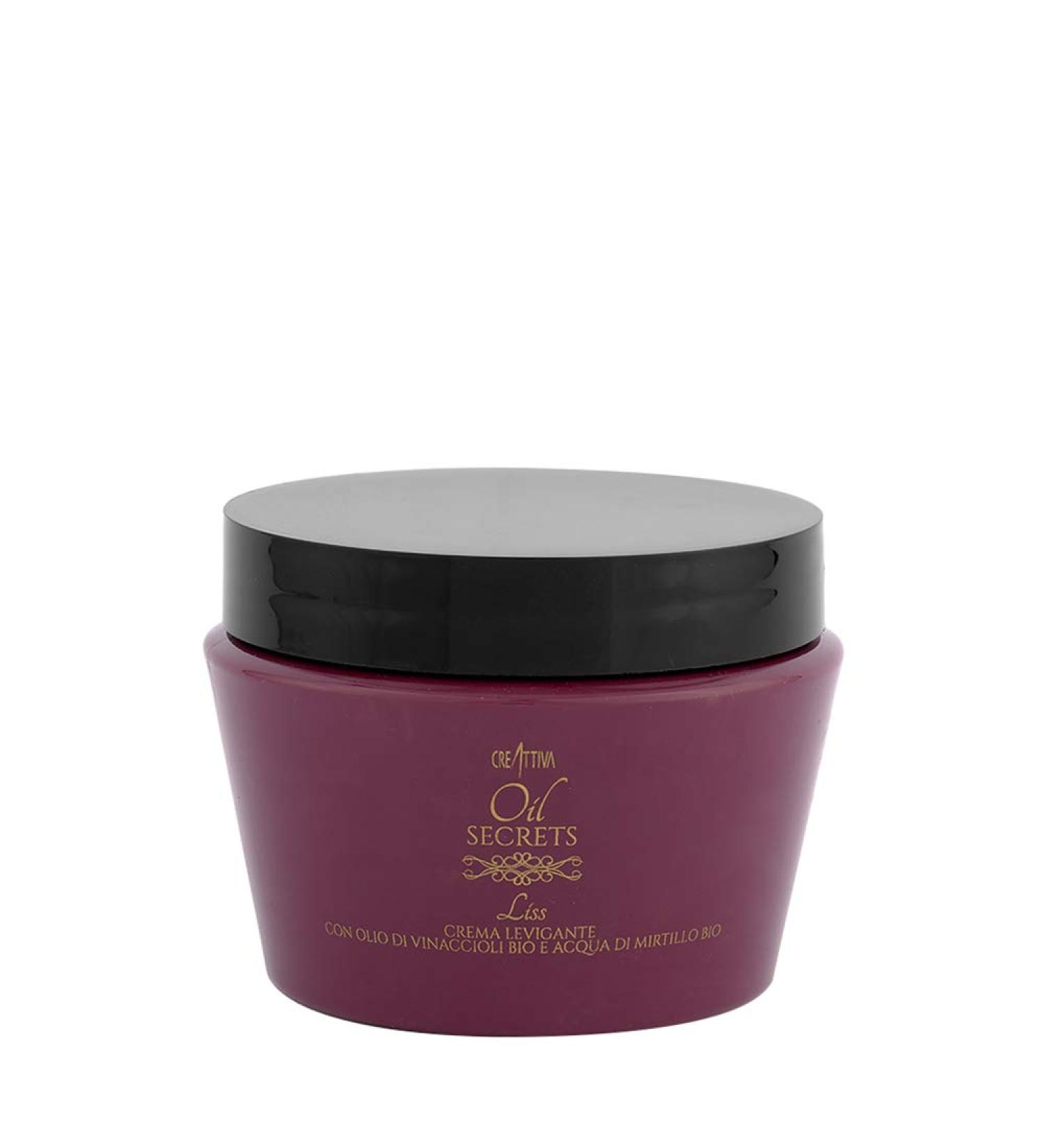 Erilia Creattiva Oil Secrets Liss Smoothing Cream 250ml Anti Frizz Mask