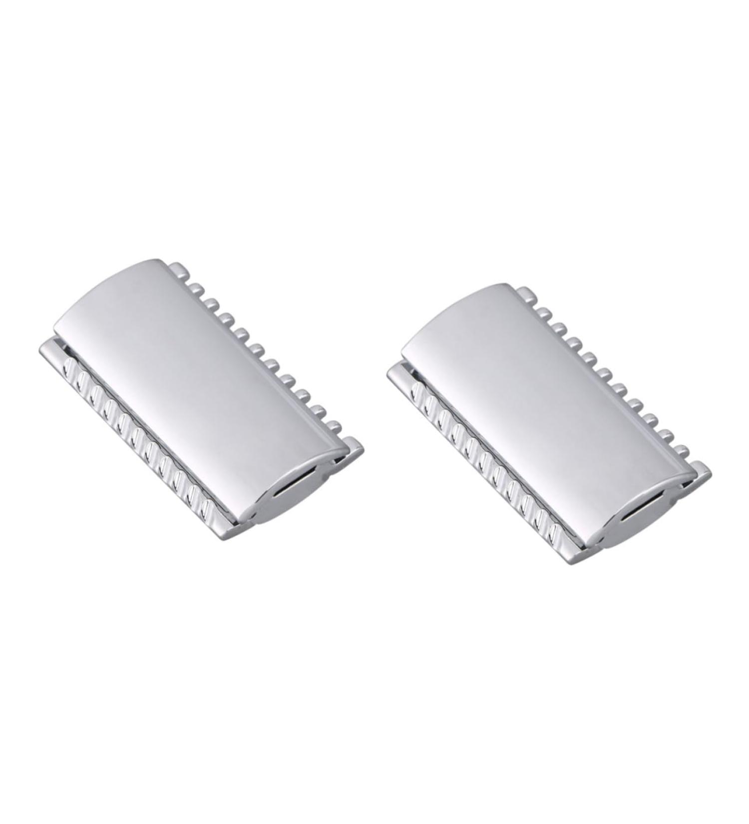 Minkissy 2-Pack Men's Razor with Metal Razor Heads & Wooden Handle | Durable Razor Tools & Accessories for a Smooth Shave - Buy Online on GoSupps.com