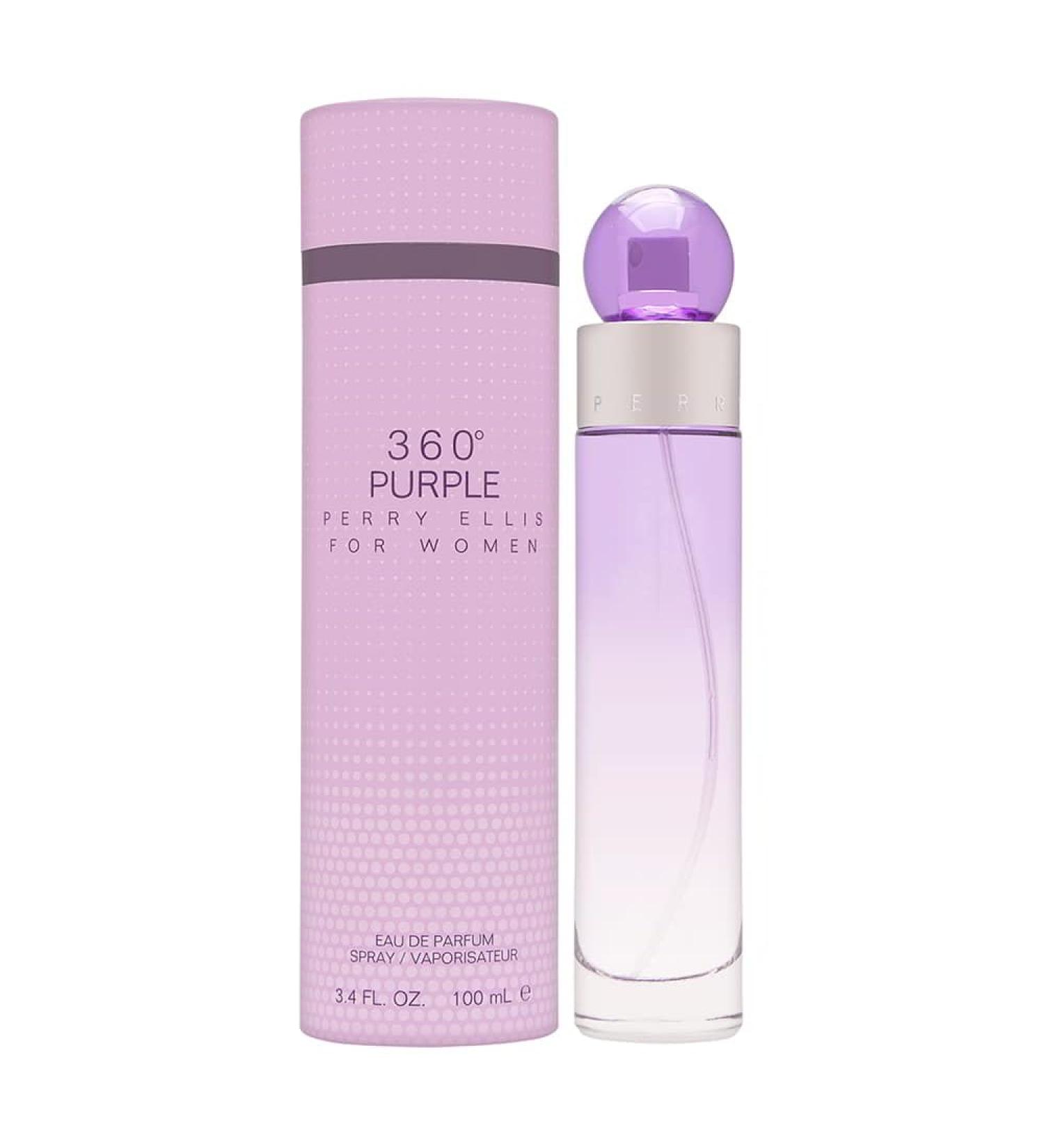 360 Purple by Perry Ellis for Women 3.4 oz Eau de Parfum Spray