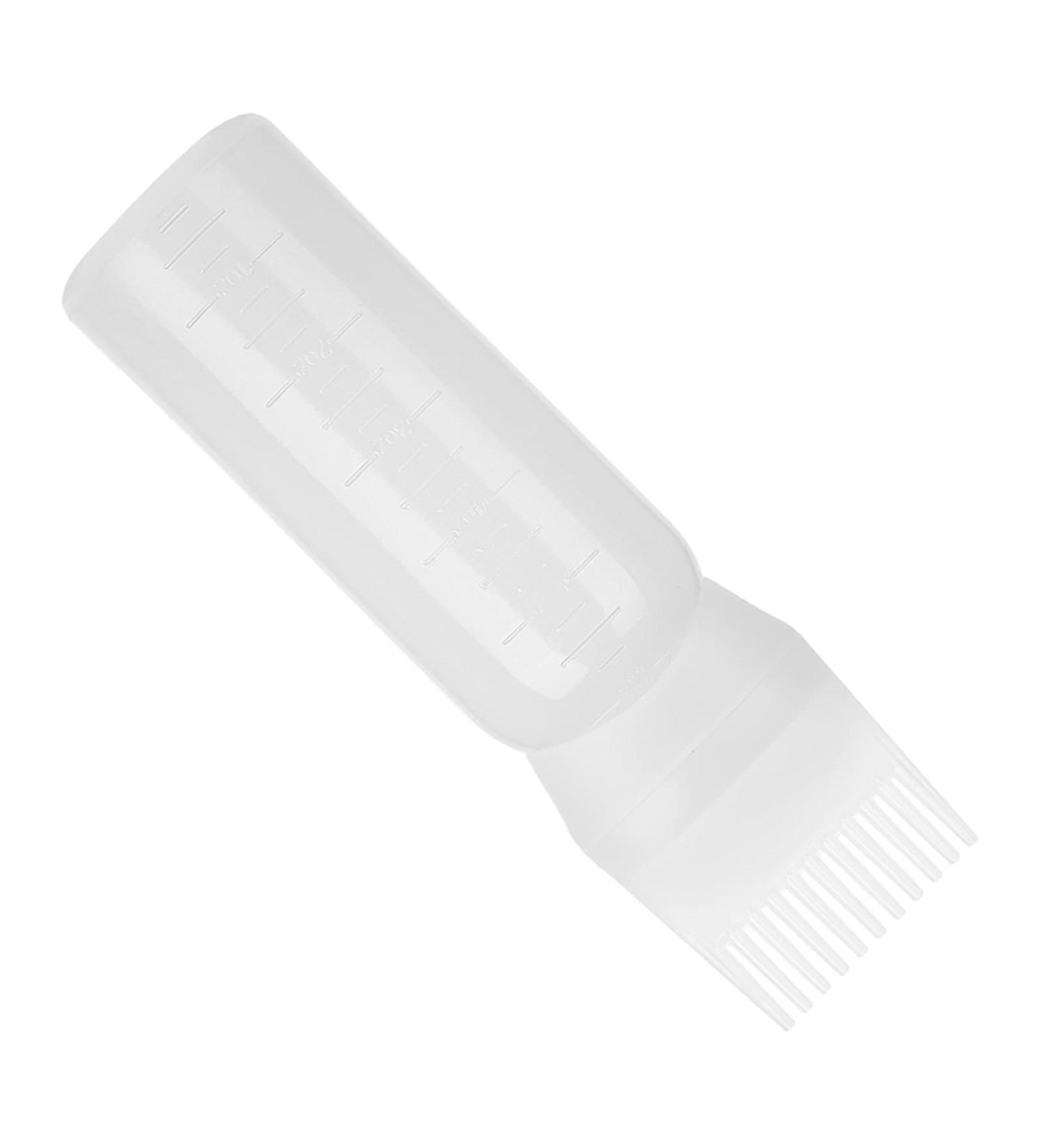 Yctze 3 Colors Hair Dyeing Tool with Shampoo and Oil Comb Applicator - Easy-to-Use Squeeze Bottle for Root Dispenser - Haircare Spray Bottle for Silk and Scalp Care (White) - Buy Online on GoSupps.com