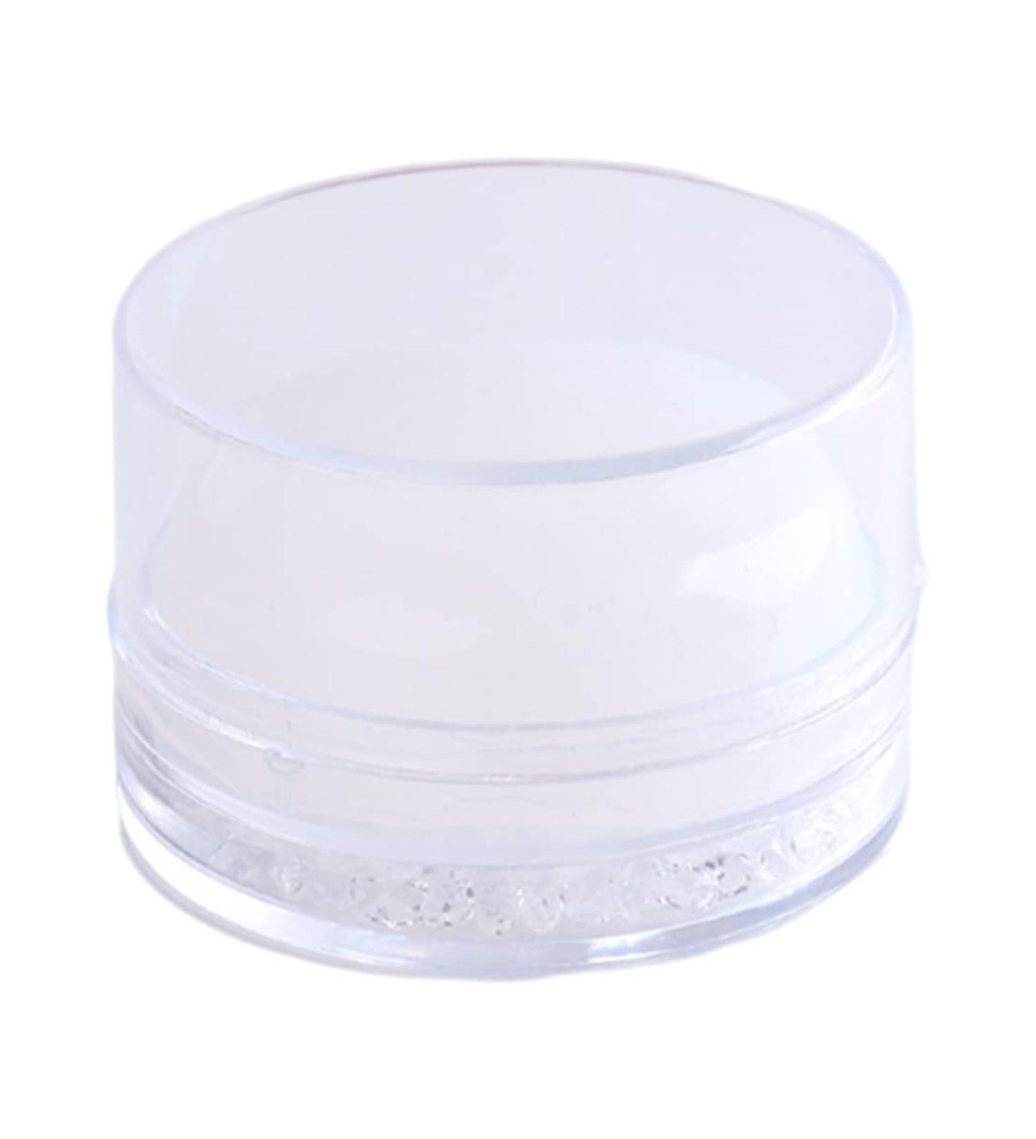 Nail Art Stamper Silicone Manicure Jelly Stamping Head Nail Supply Tools 4.2cm White nail art stamper - Buy Online on GoSupps.com