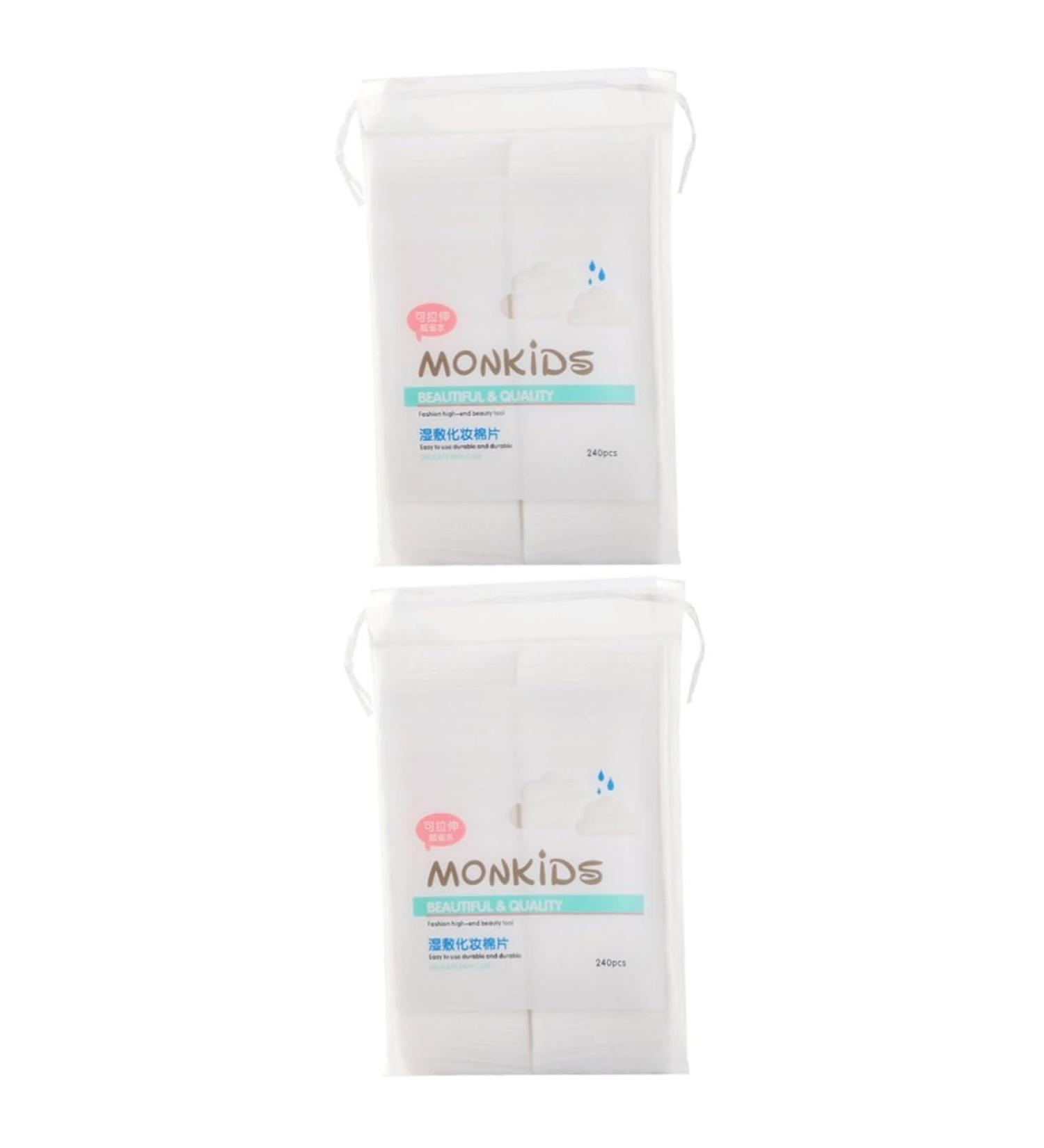 FRCOLOR 480 Pieces Makeup Puffs Water Saving Absorbent Cotton Round Wet Wipes Practical Cotton Cotton Pads Thin Cut Cleaning Pad Makeup Remover Powder Puff White - Buy Online on GoSupps.com