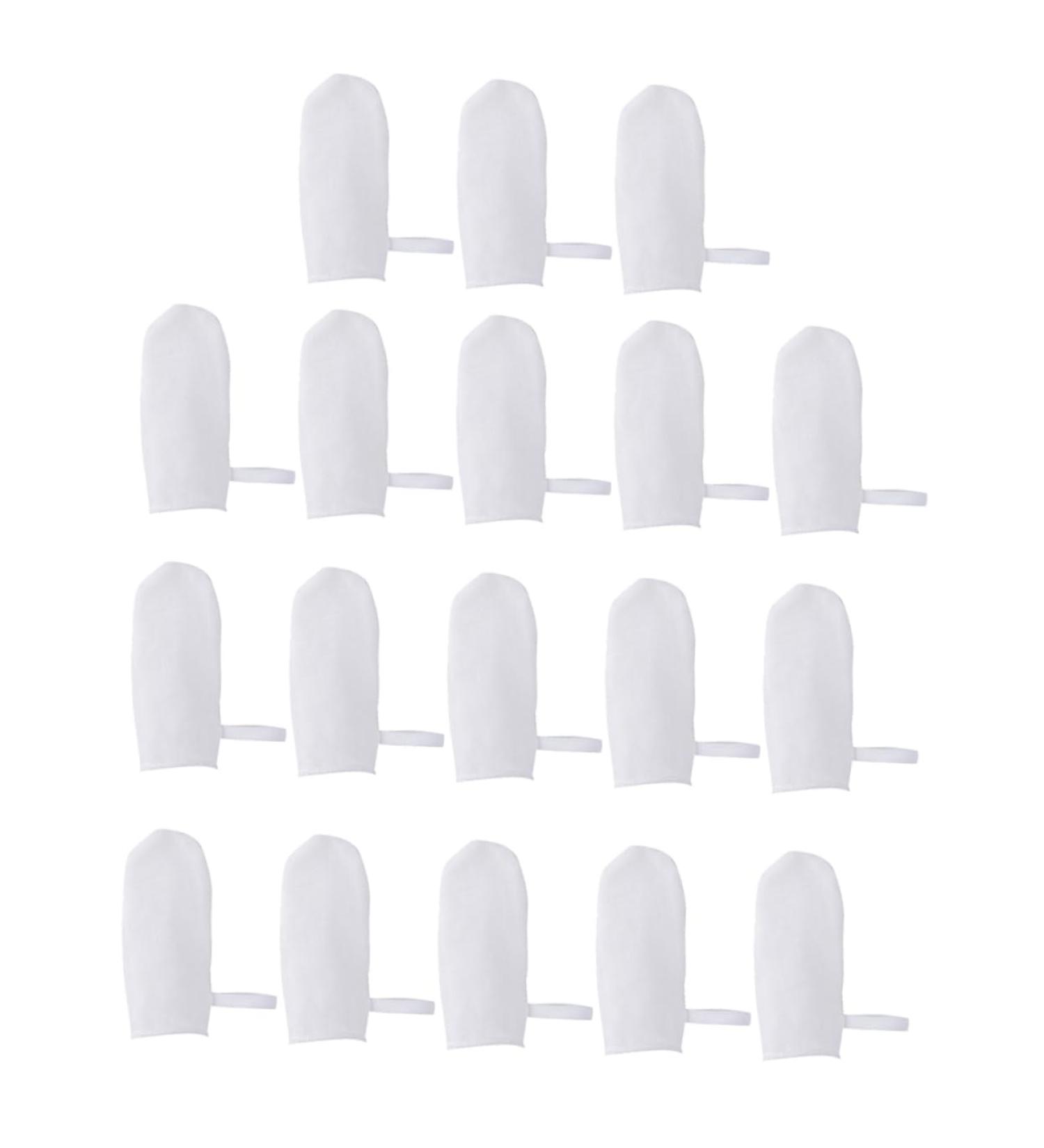 Minkissy 18-Piece Gauze Fingerlings Toothbrush Set for Toddlers | Gentle Oral Care for Milk Teeth Cleaning - Buy Online on GoSupps.com