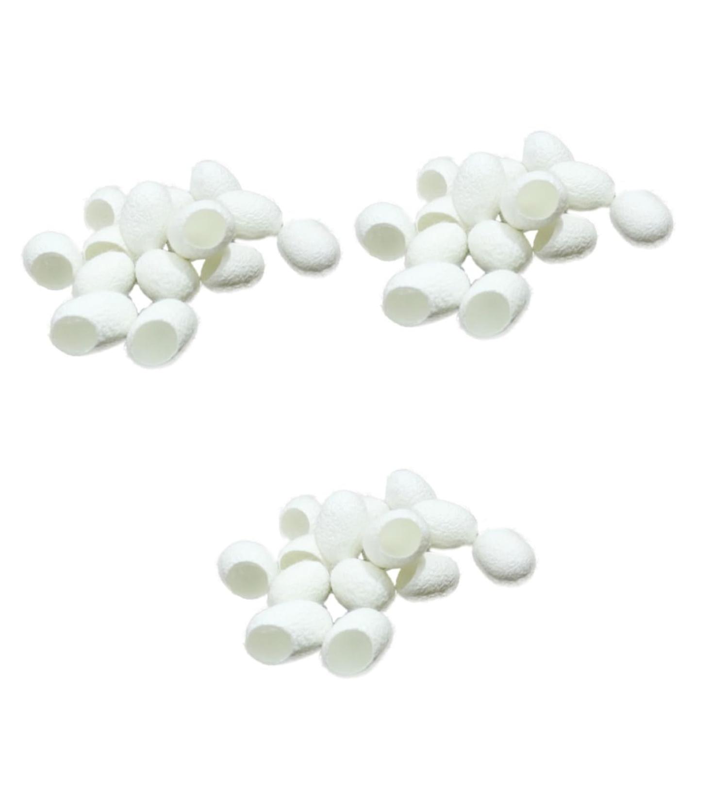 FRCOLOR 270 Pcs Natural Silk Skin Care Scrub Balls - Revitalize Your Skin - Buy Online on GoSupps.com