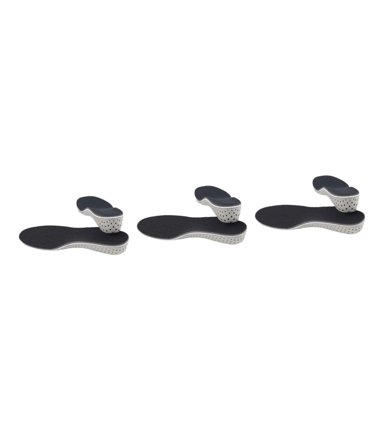 GLEAVI Height Increase Insoles for Men - 6 Pairs Full Length Shoe Lifts & Heel Lifts for Elevation - Buy Online on GoSupps.com