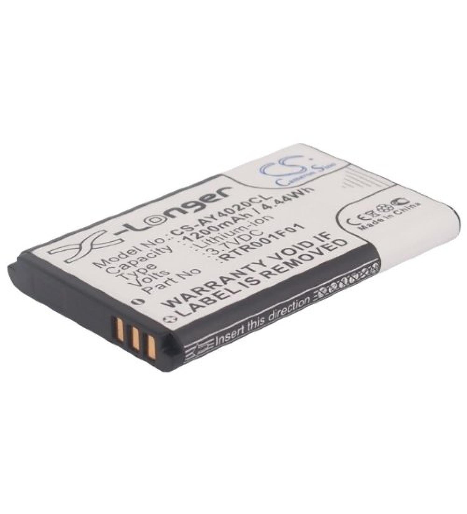 3.7V High-Performance Replacement Battery for Funktel DECT D11 FC11 - A051/1200mAh | International Shipping Available - Buy Online on GoSupps.com