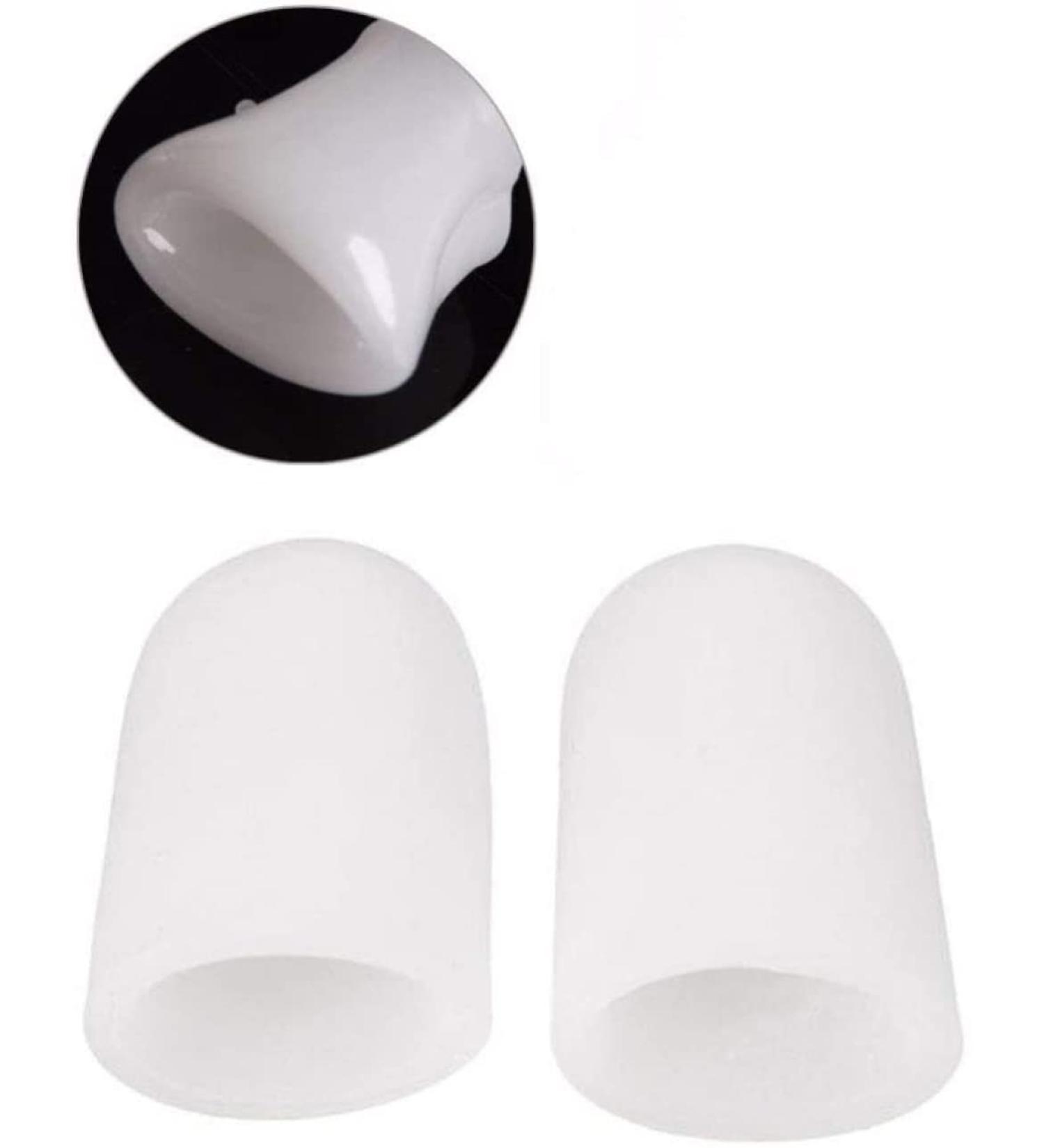 PEDIMEND Soft Silicone Gel Big Toe Cap Protector - Straightener - Prevent Corn - Blisters - Friction Injury - Toe Nail Protector - Ingrown Toe Nails Unisex - Foot Care 5Pair - 10PCs - Buy Online on GoSupps.com