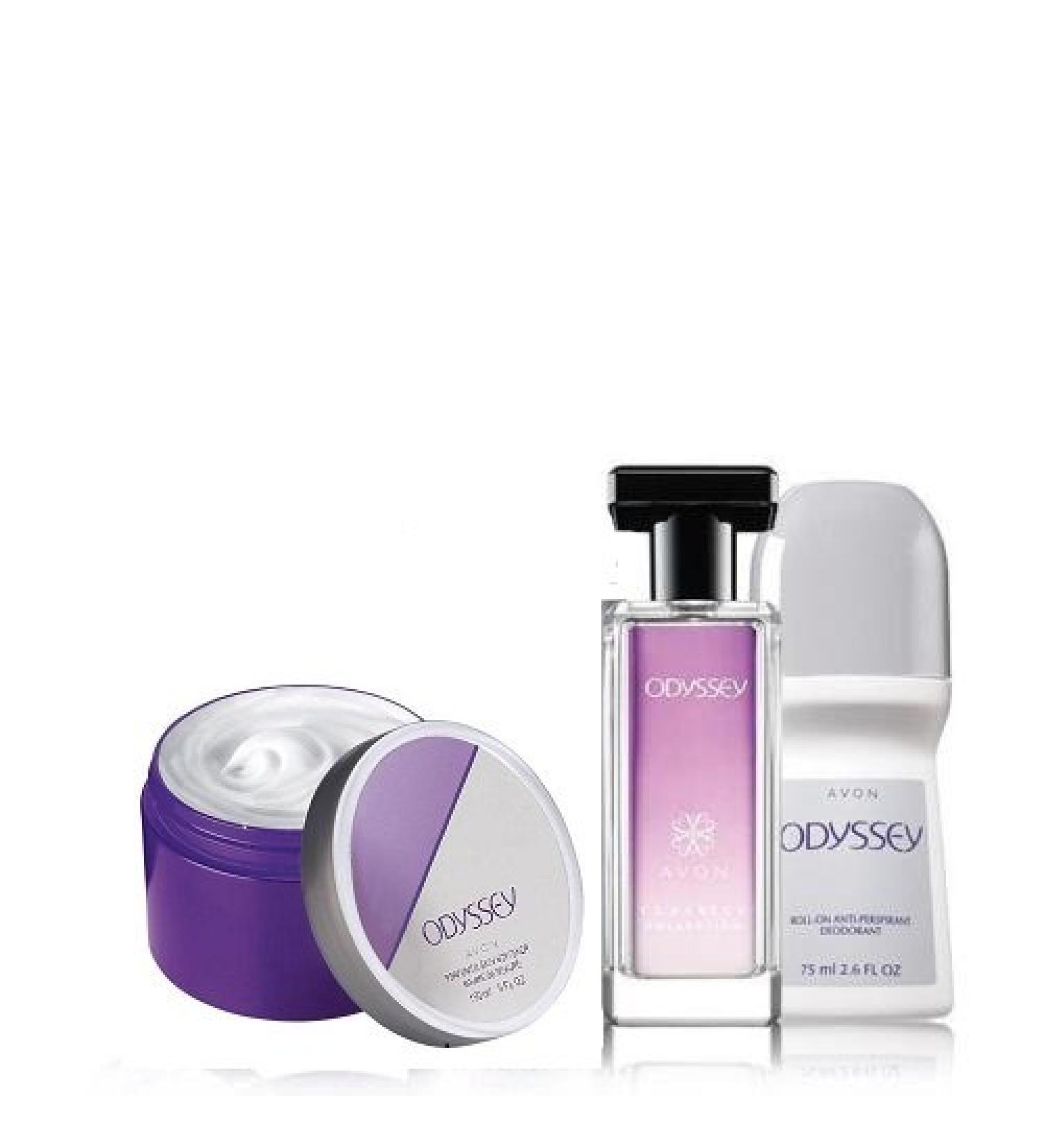 Avon Odyssey 3-Piece Fragrance Layering Collection