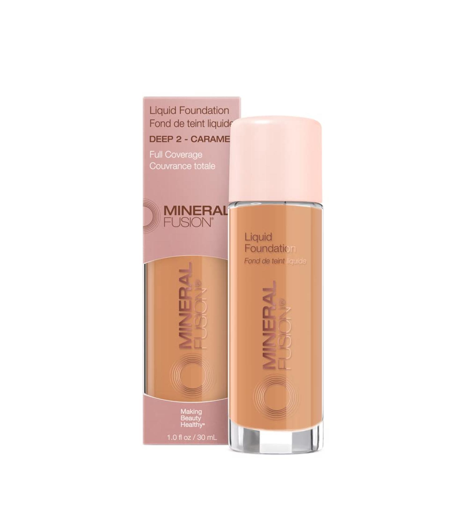 Mineral Fusion Liquid Foundation Deep 2 - 1 Fl Oz (Pack of 1) - Buy Online on GoSupps.com
