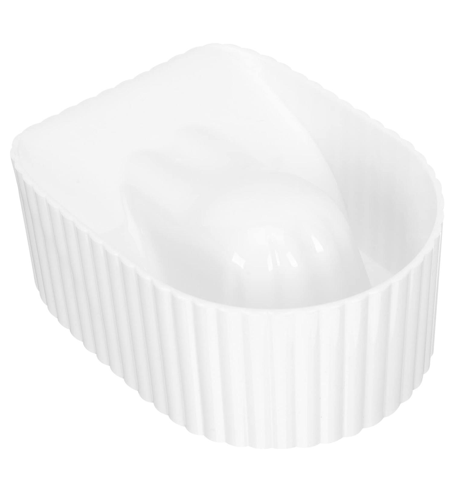 minkissy Manicure Hand Soak Bowl Manicure Bowl for Hand Manicure Tool Hand Tools Manicure Wash Bowls Cleaning Tools Soak off Bowl Manicure Hand Bowl Nail Supplies White Acrylic - Buy Online on GoSupps.com