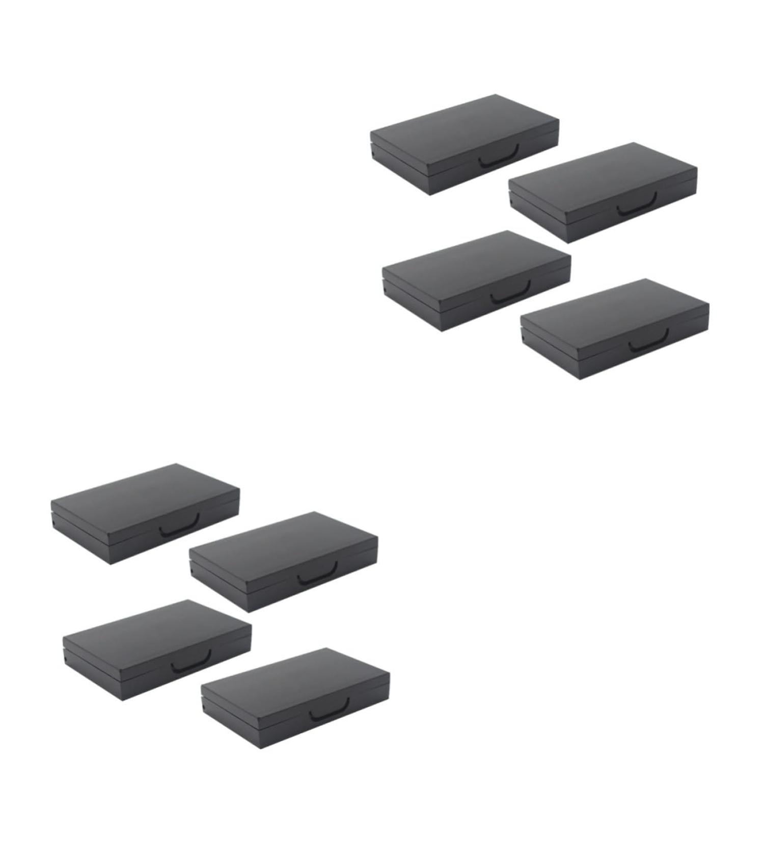 LALAFINA 8 Pcs Empty Eyeshadow Case Eye Shadow Case Eyeshadow Palette Mirror Storage Box 4.5X7.2CMx2pcs Black 2x2pcs - Buy Online on GoSupps.com