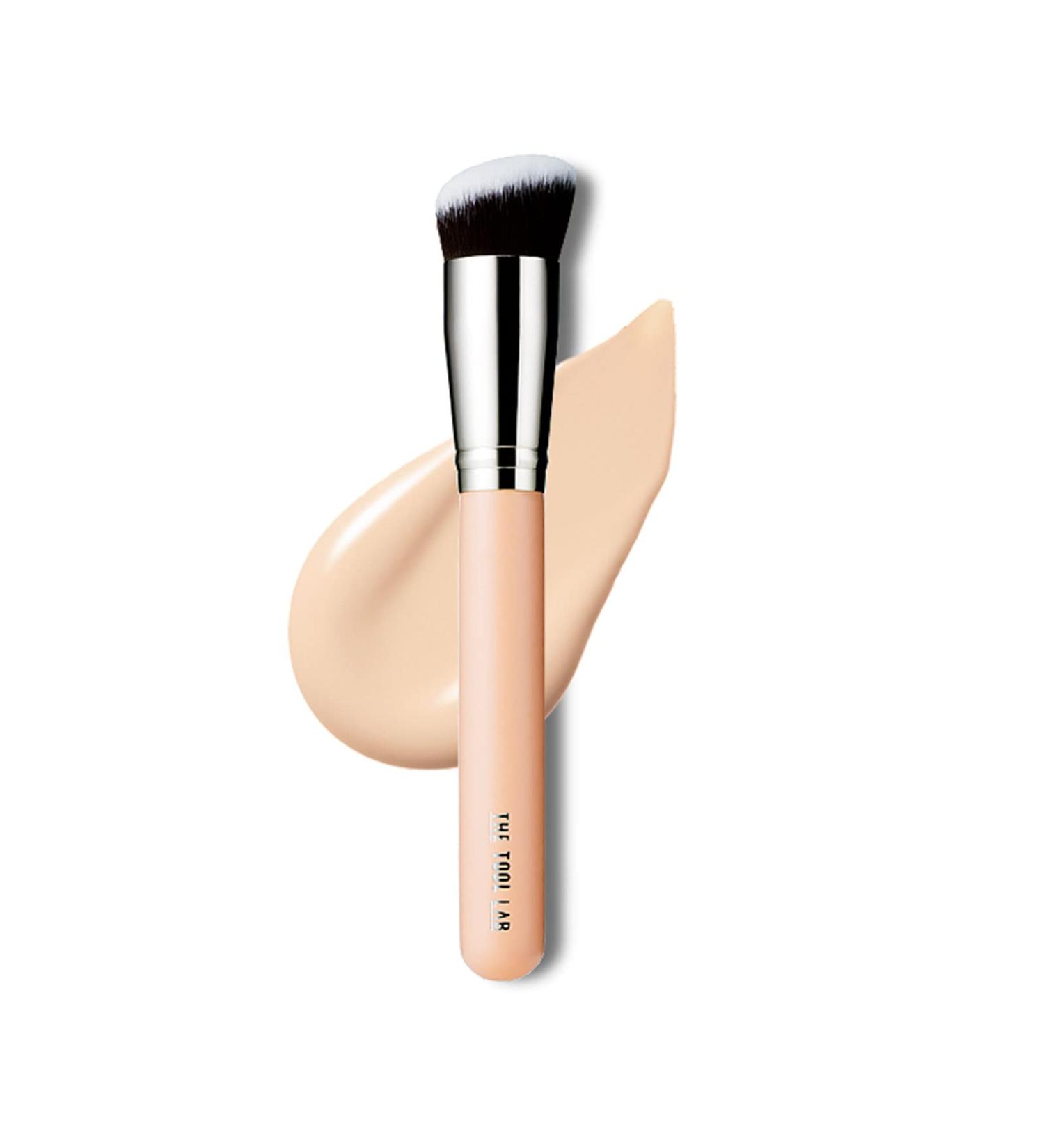 Buy THE TOOL LAB 102 Face Blending Makeup Foundation Brush | Premium Synthetic Bristles for Flawless Makeup Application - International Shipping Available - Buy Online on GoSupps.com